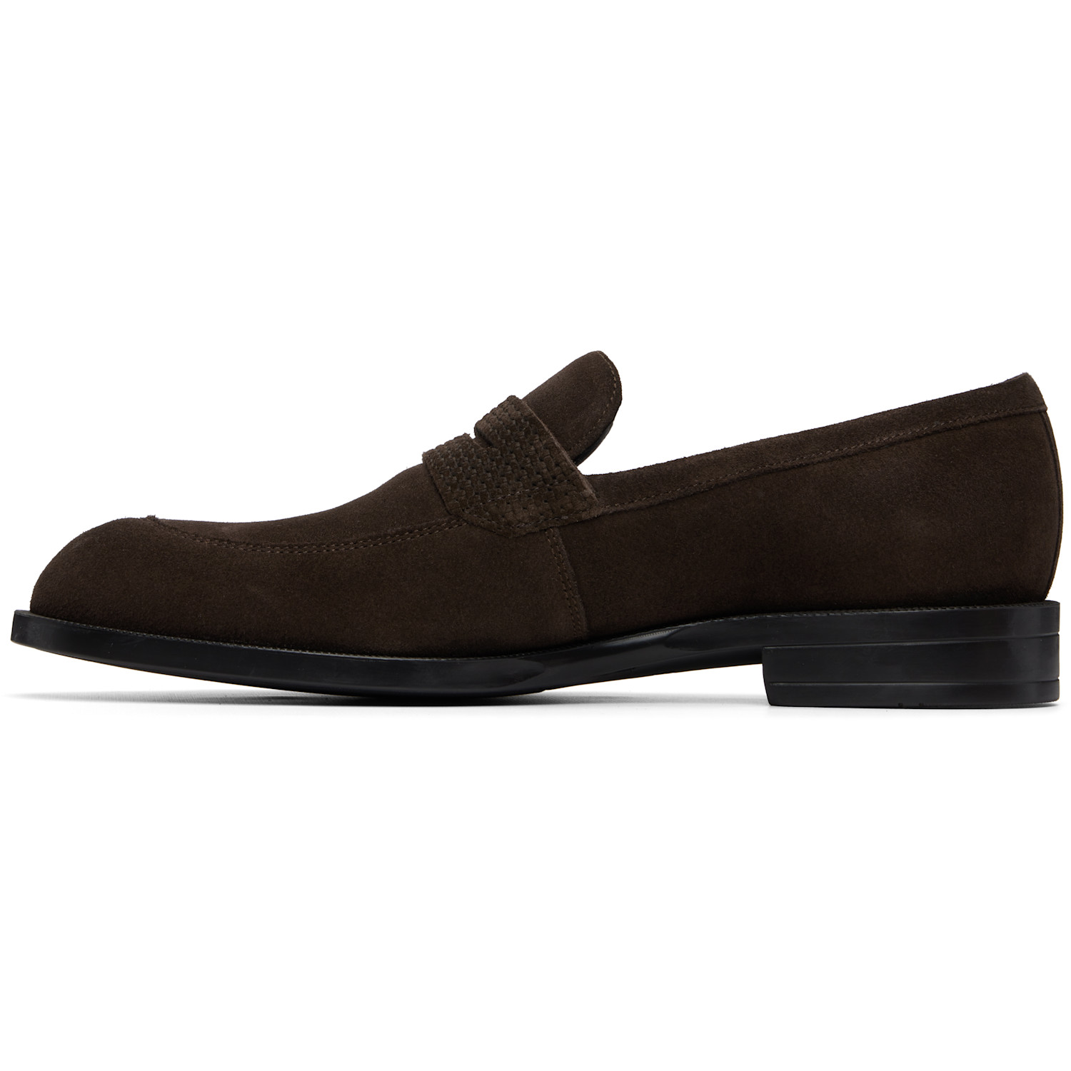  Boss Brown Suede Loafers 