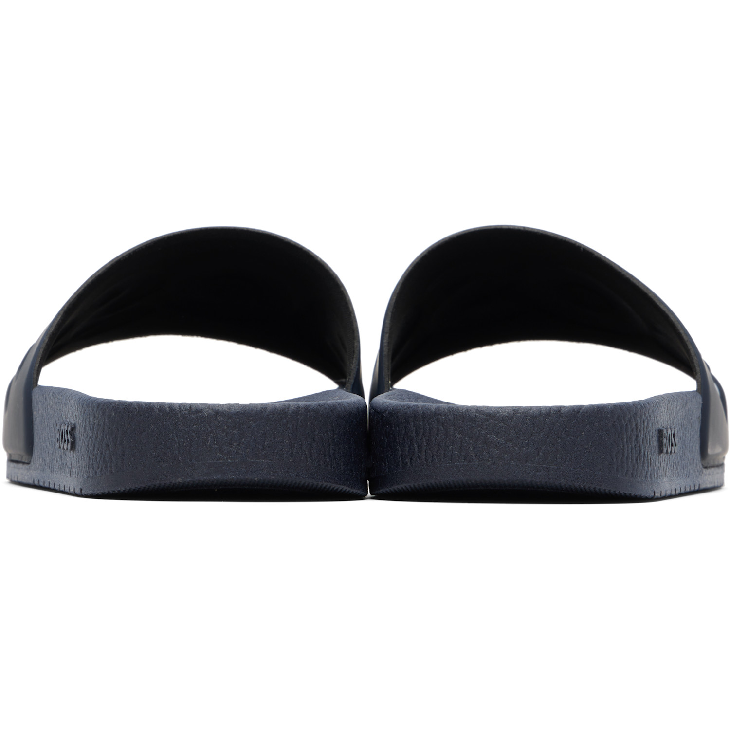  Boss Navy Large Logo Detail Slides 