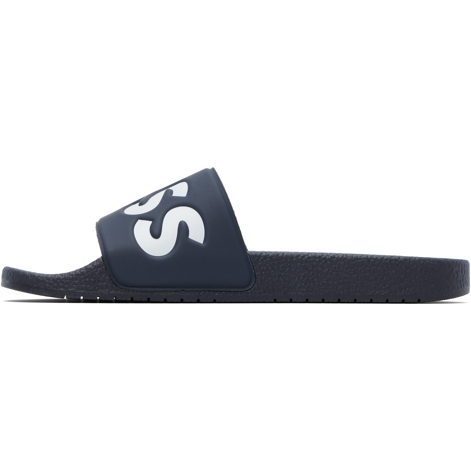  Boss Navy Large Logo Detail Slides 