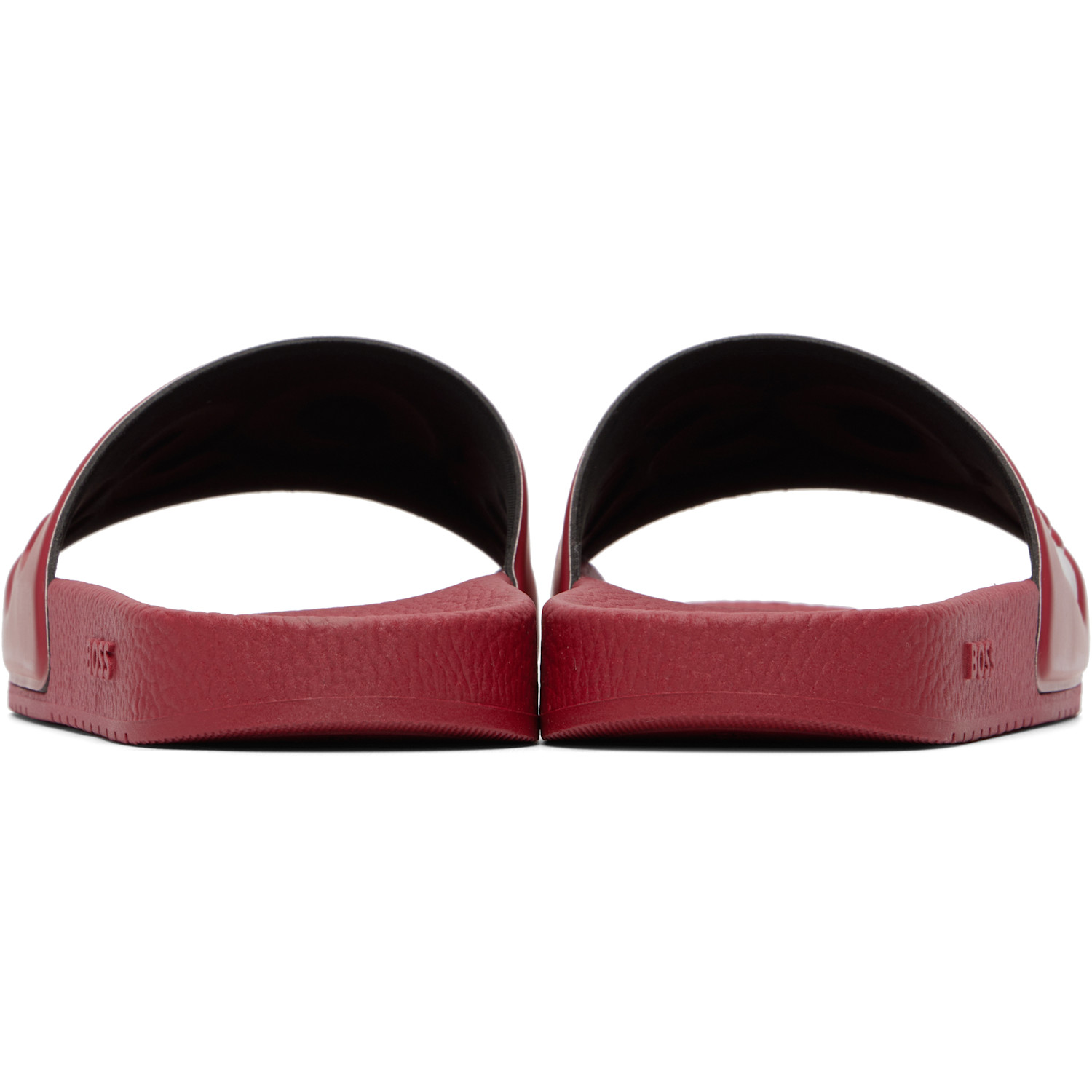 Boss Red Large Logo-detail Slides 