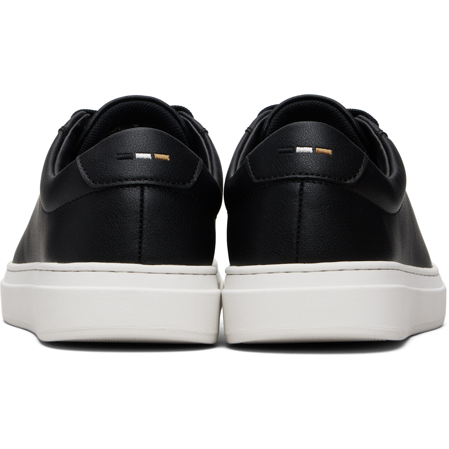  Boss Black Leather Logo Sneakers 