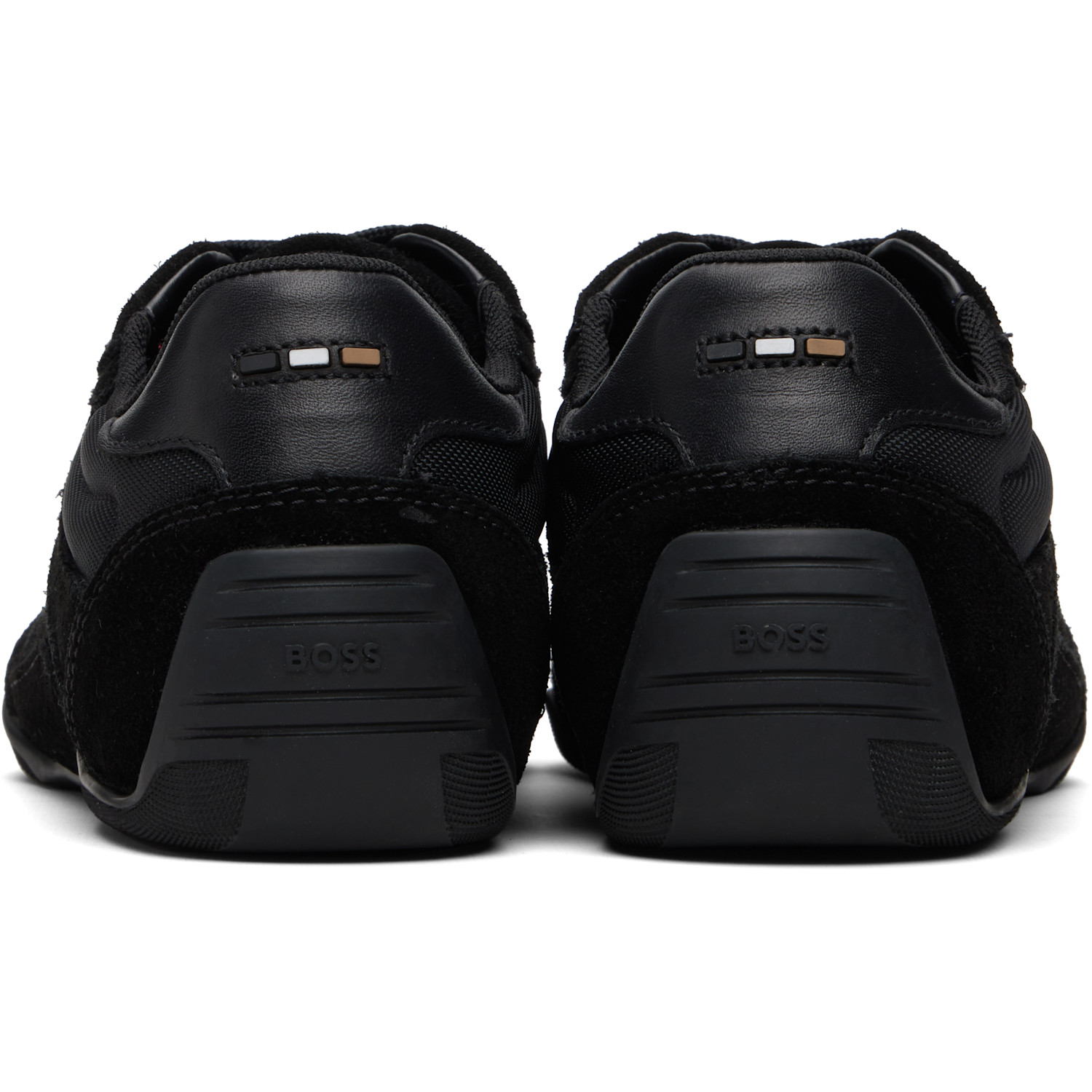  Boss Black Suede Sneakers 