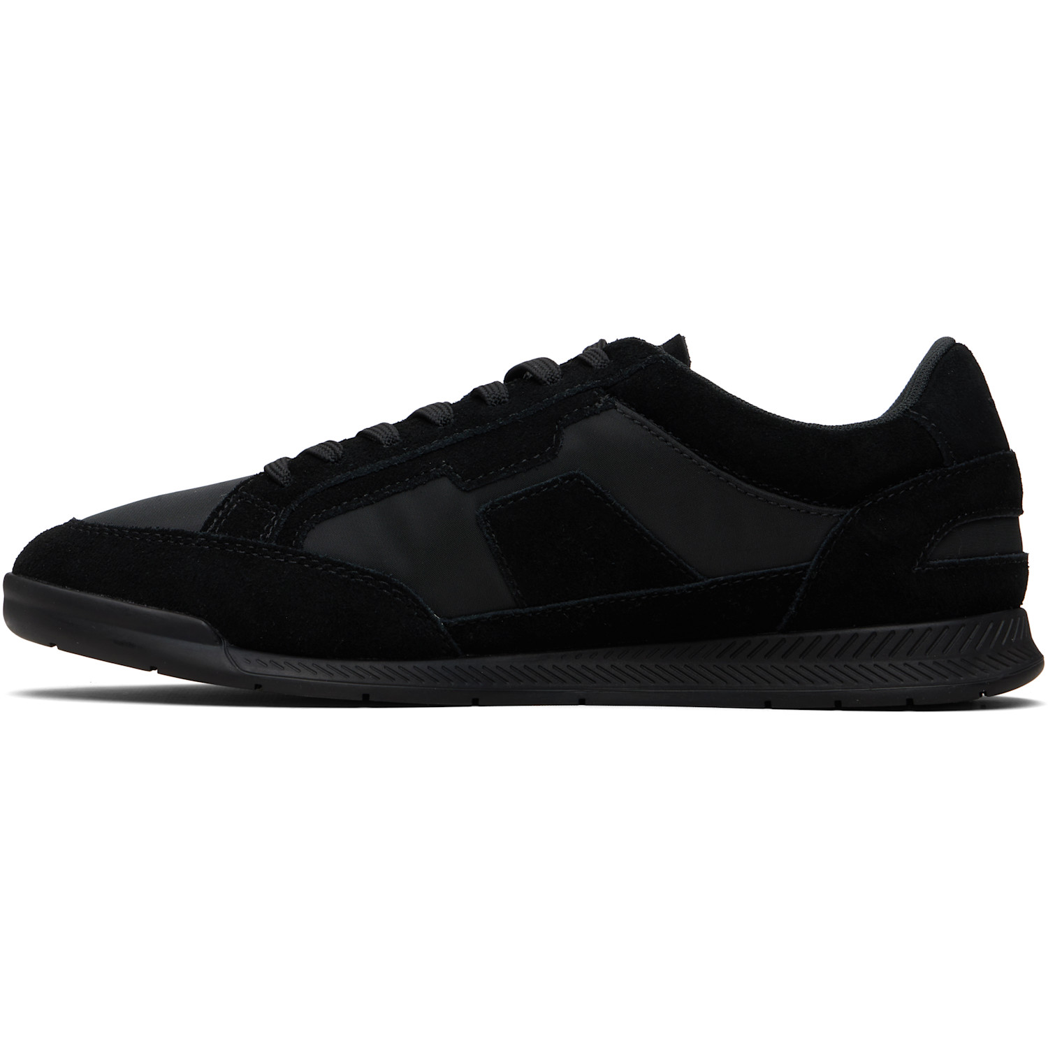  Boss Black Satin Low Sneakers 