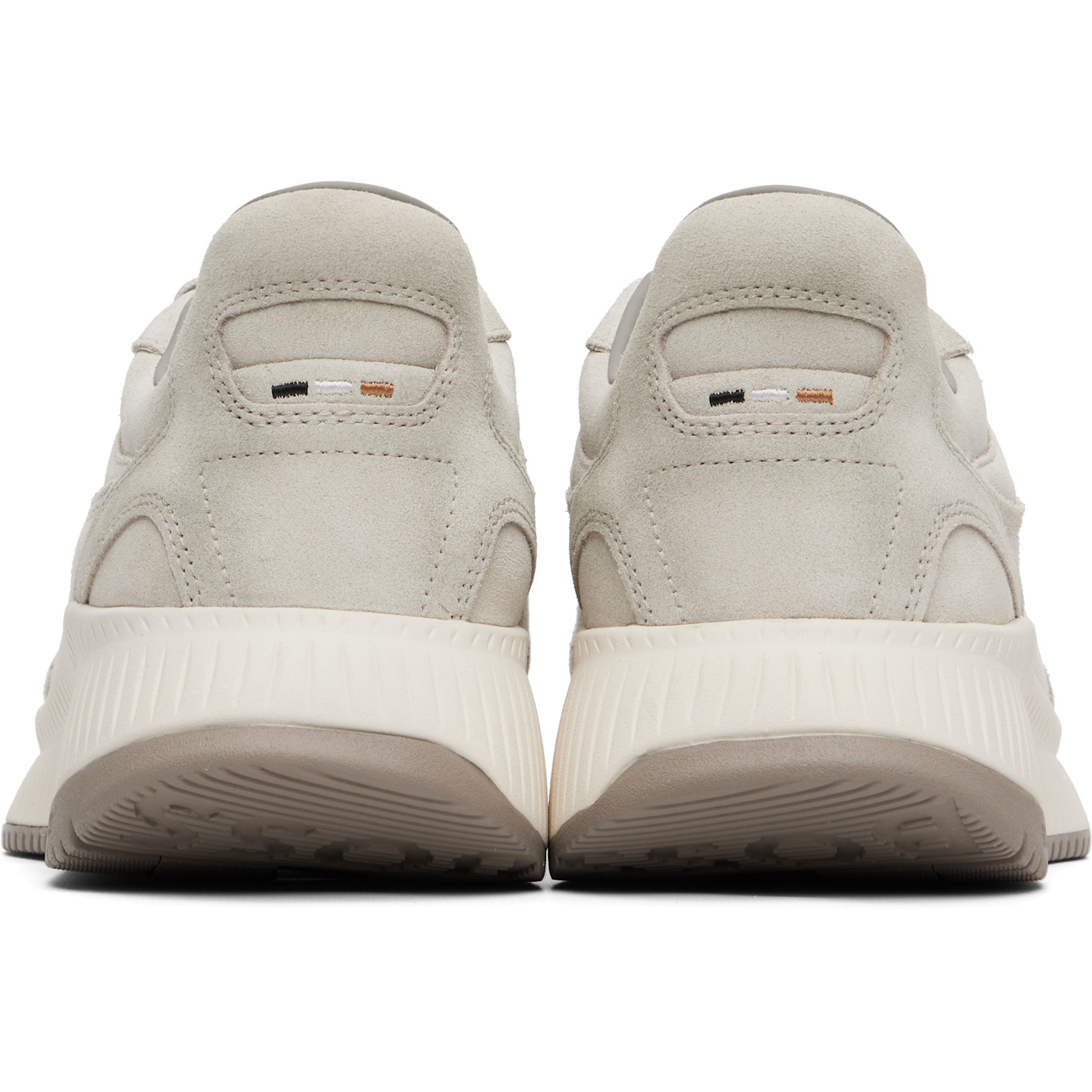  Boss Beige Ttnm Suede Sneakers 