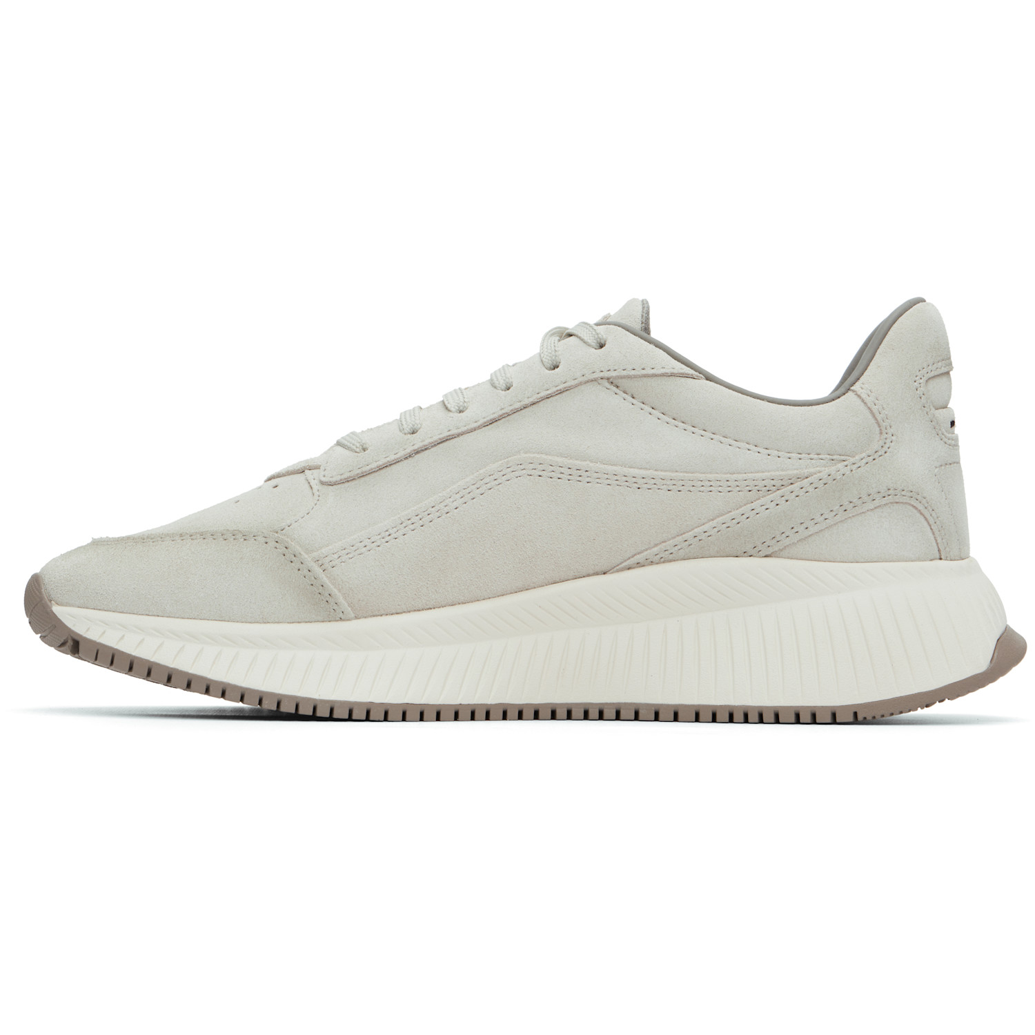  Boss Beige Ttnm Suede Sneakers 