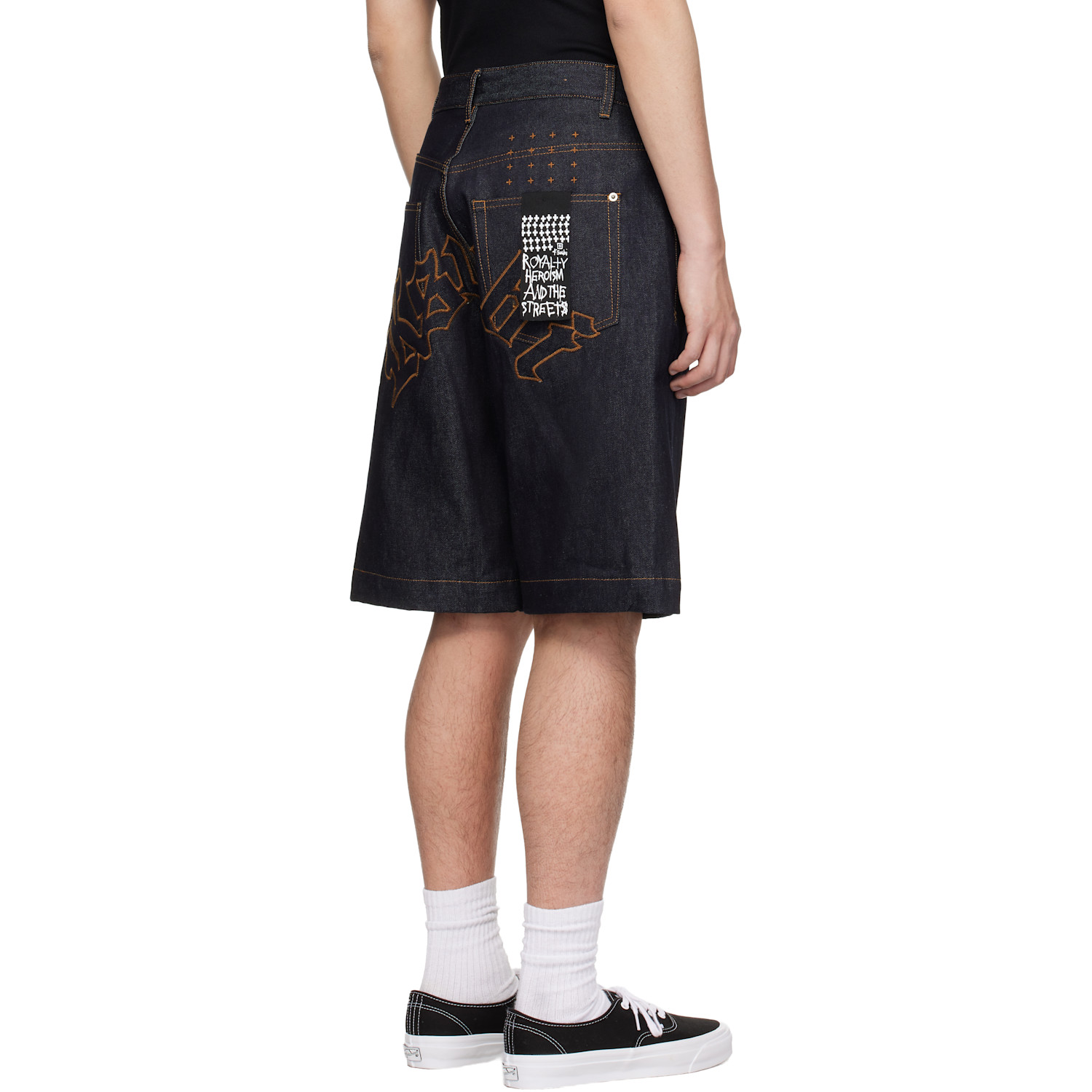  Ksubi Blue Maxx Raw Idols Denim Shorts 
