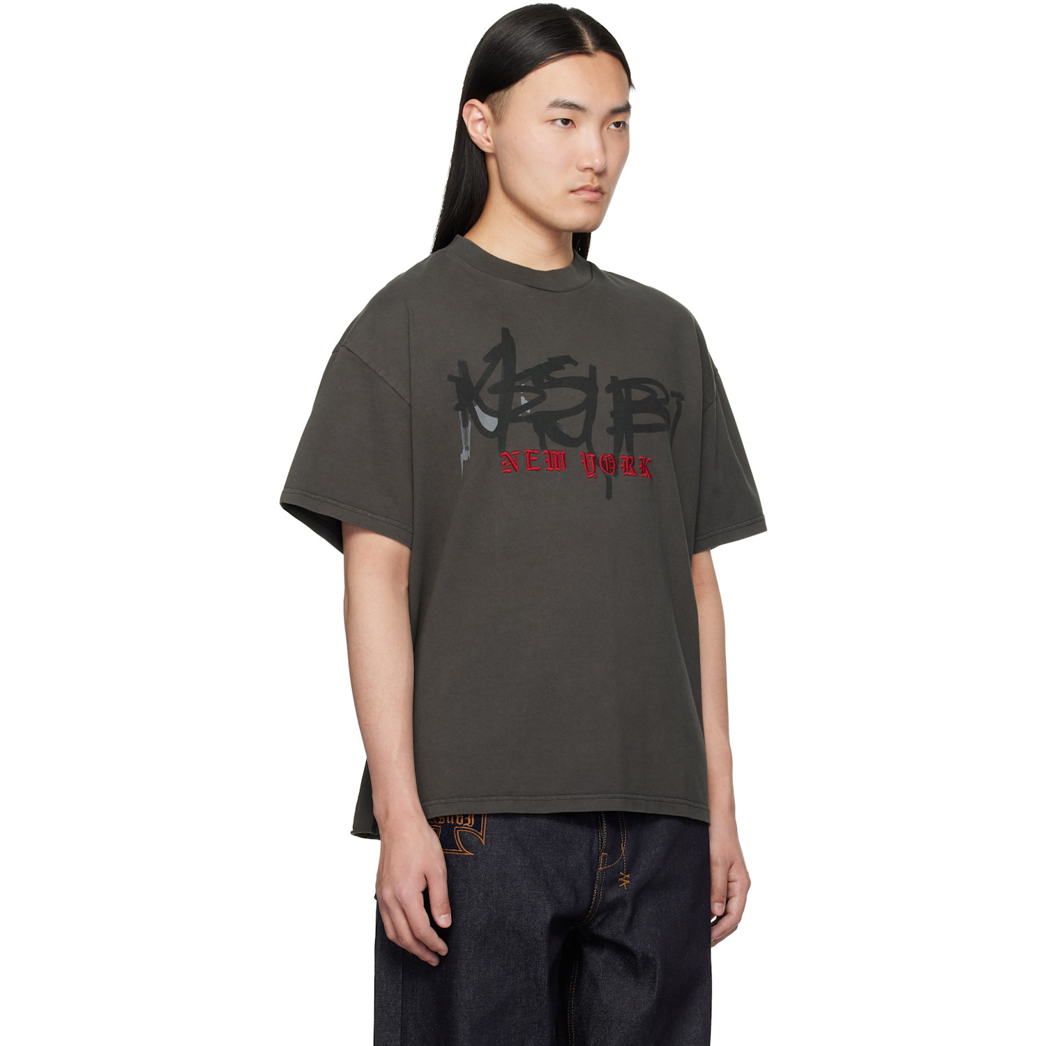  Ksubi Black Graff Ekcess S/s T-shirt 