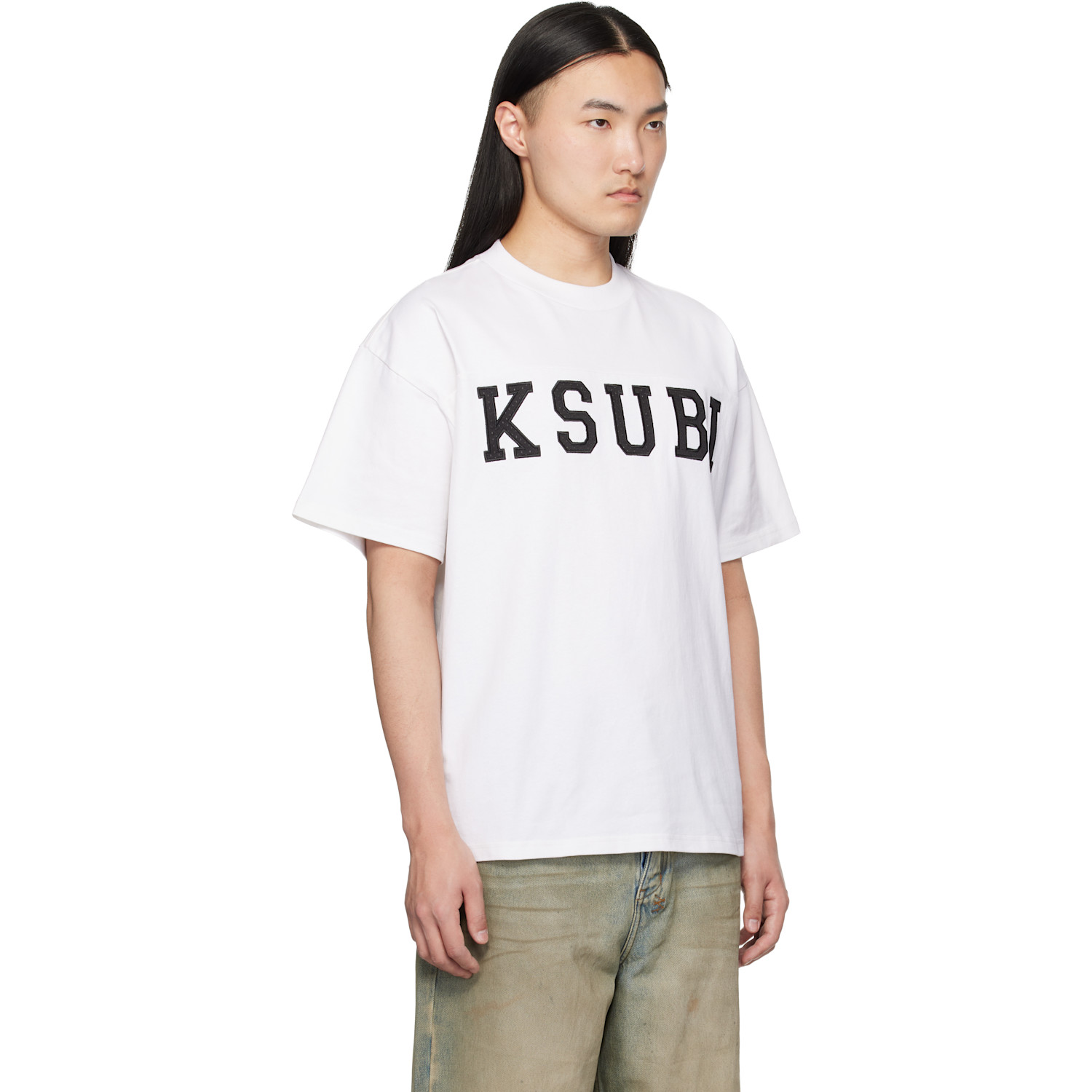  Ksubi White Touchdown Ekcess S/s T-shirt 