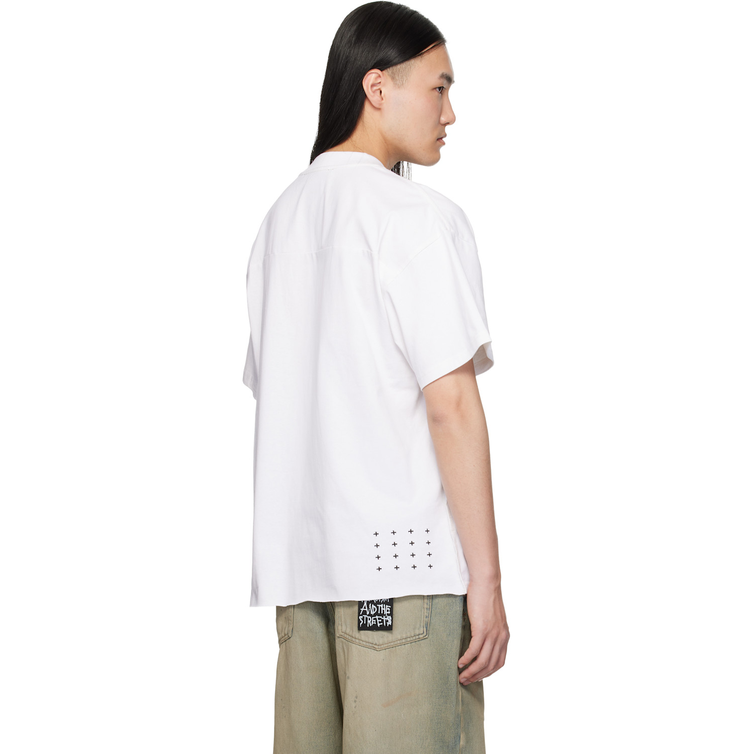  Ksubi White Touchdown Ekcess S/s T-shirt 