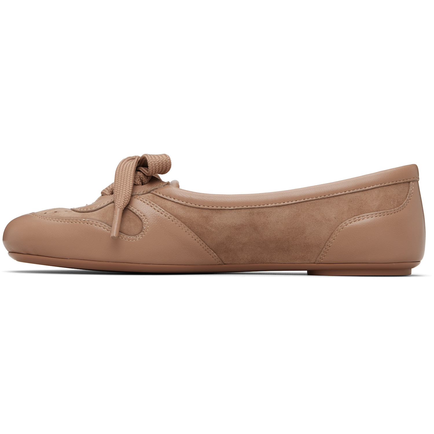  Gianvito Rossi Pink Vault Ballerina Flats 