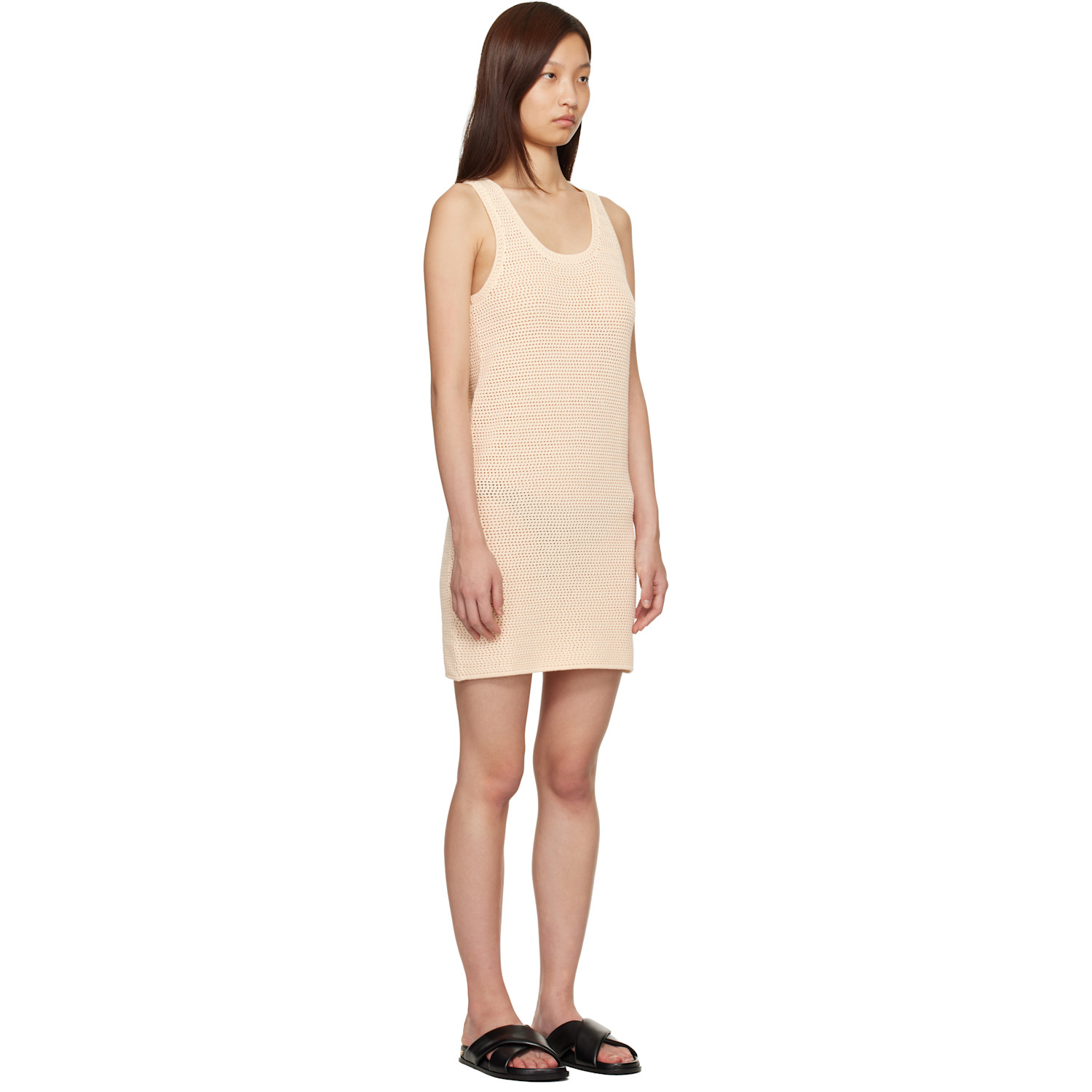  Anine Bing Off-white Arie Minidress 