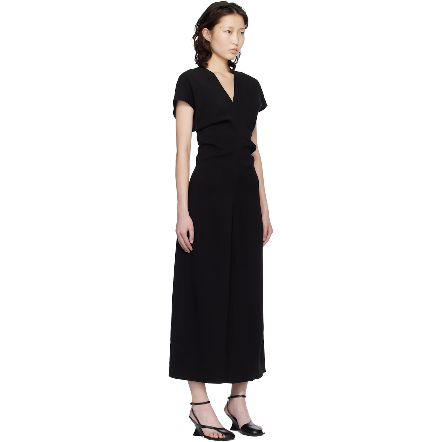  Anine Bing Black Zadig Maxi Dress 