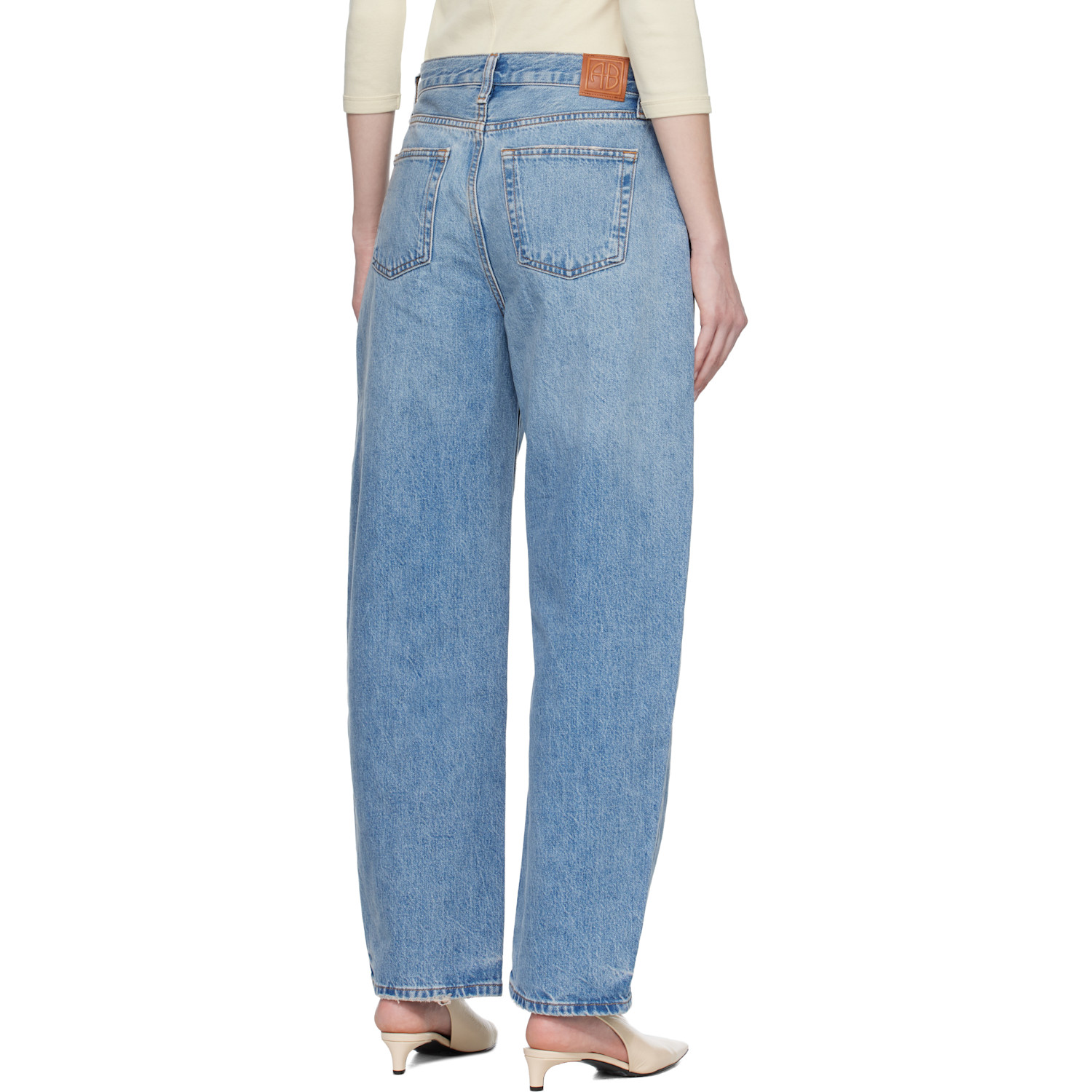  Anine Bing Blue Fritz Jeans 