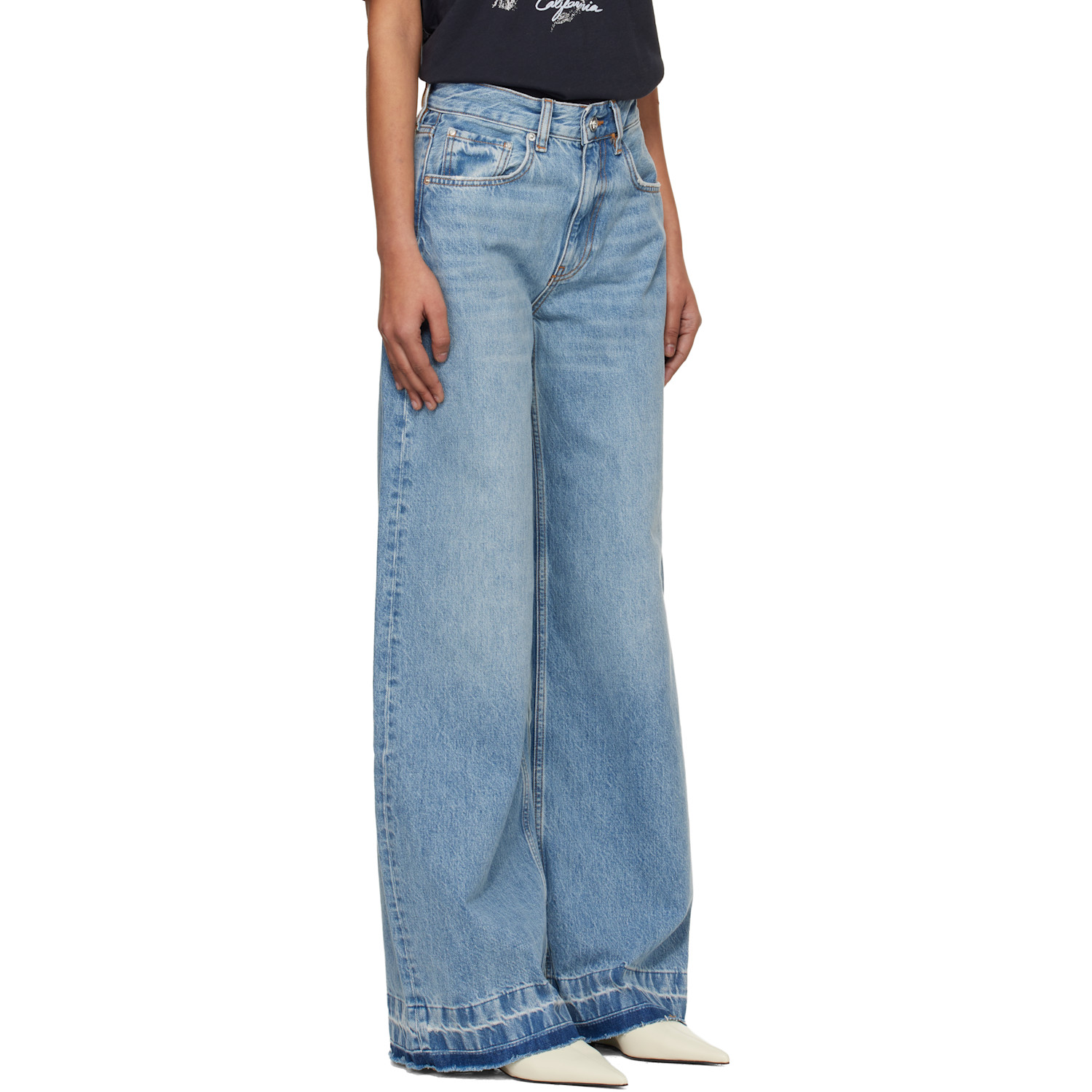  Anine Bing Blue Lewis Jeans 