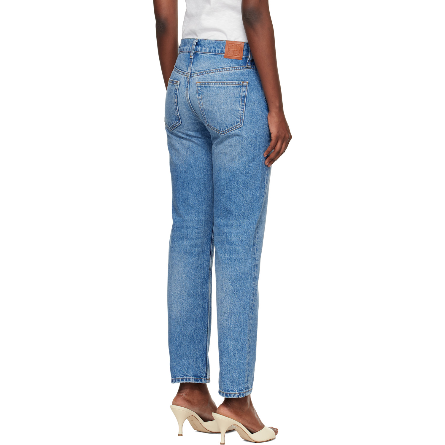  Anine Bing Blue Kate Jeans 