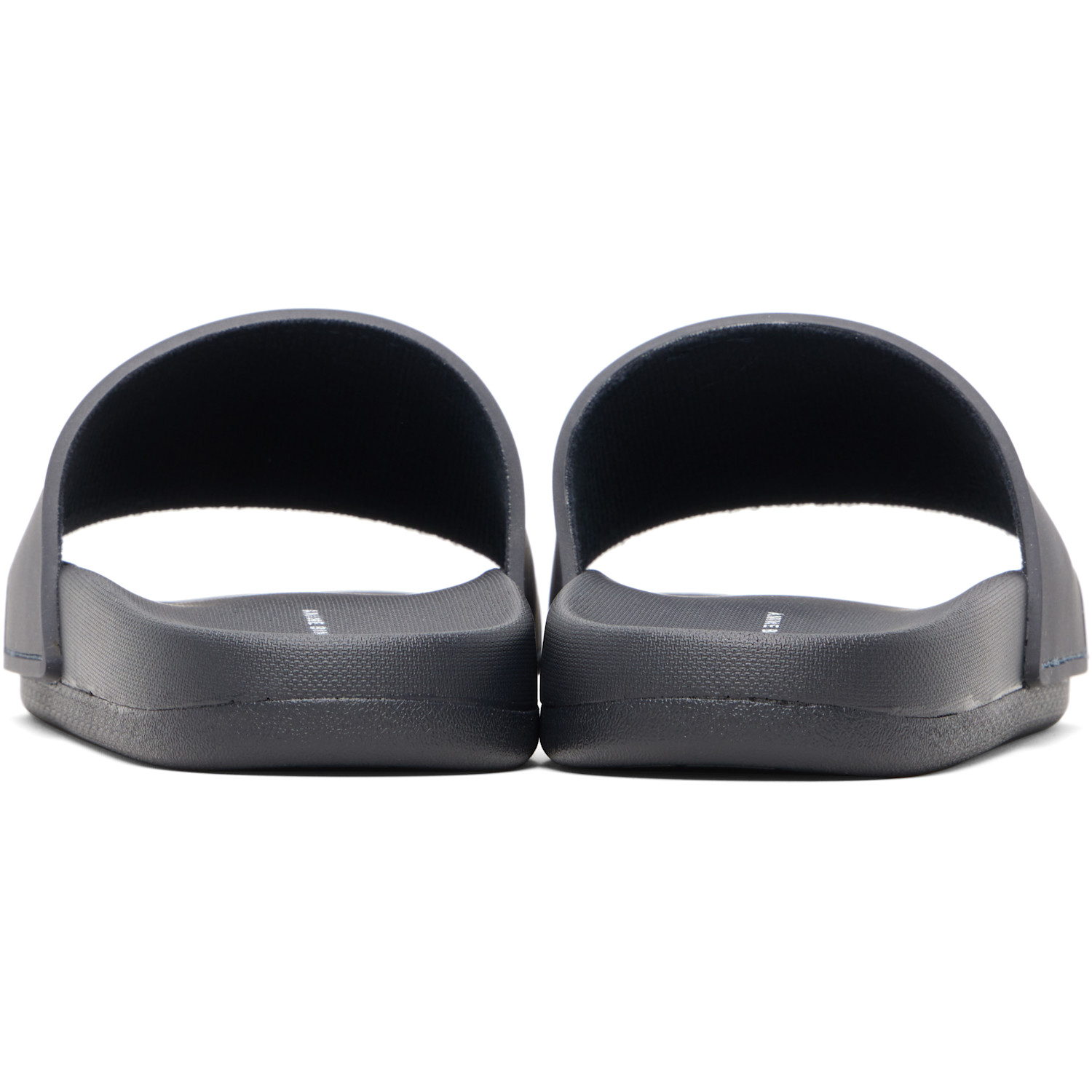  Anine Bing Navy Isla Slides 