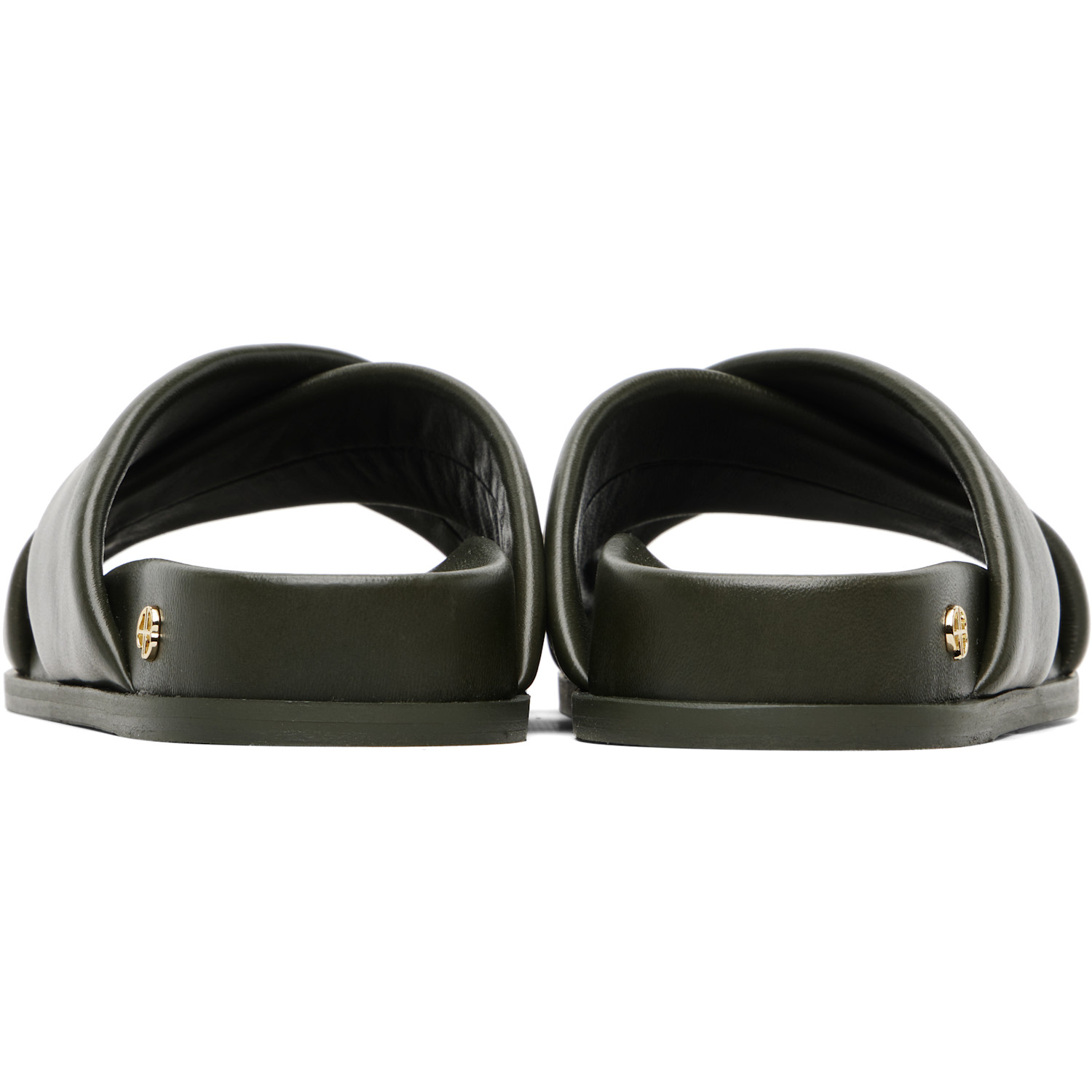  Anine Bing Green Emi Slides 