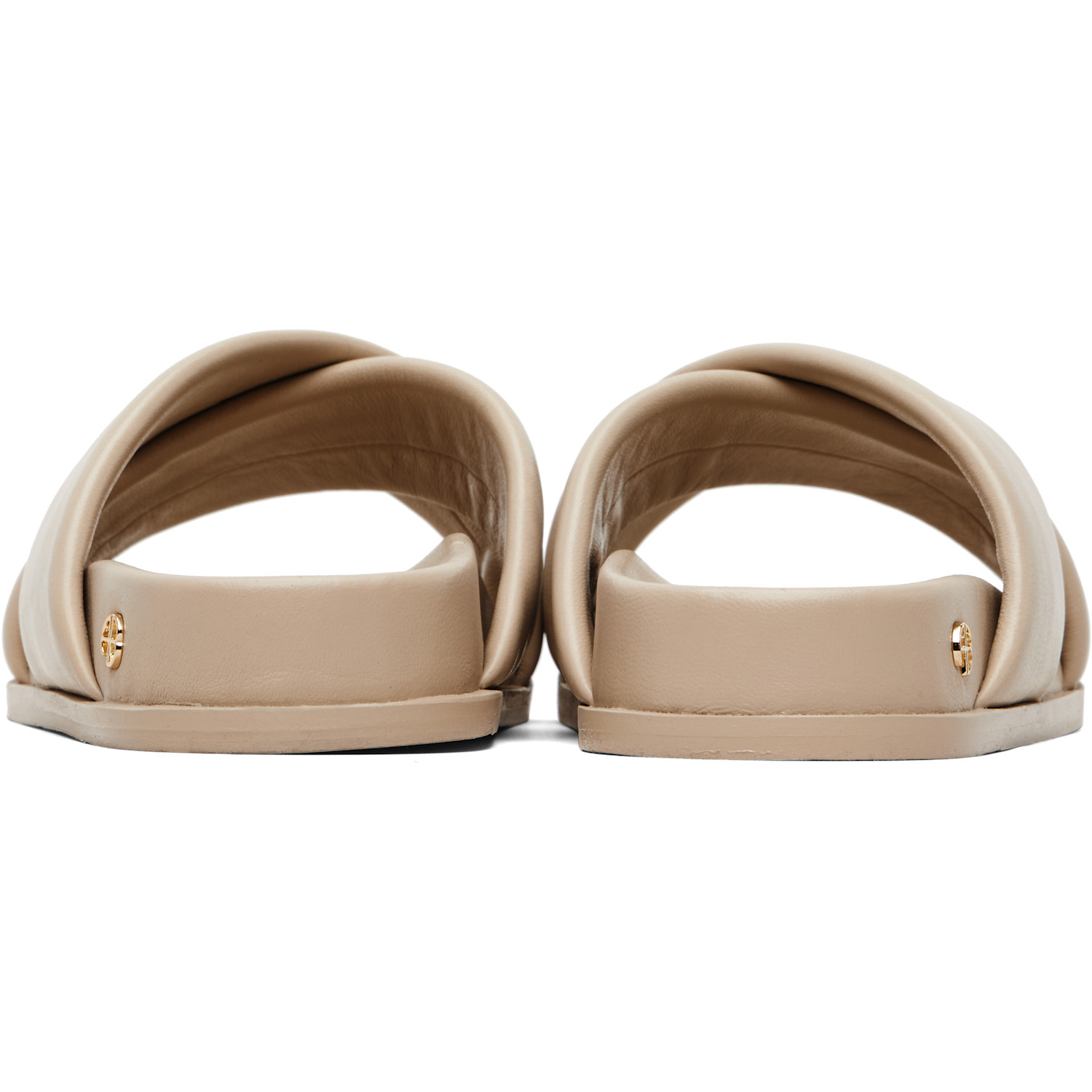  Anine Bing Beige Emi Slides 