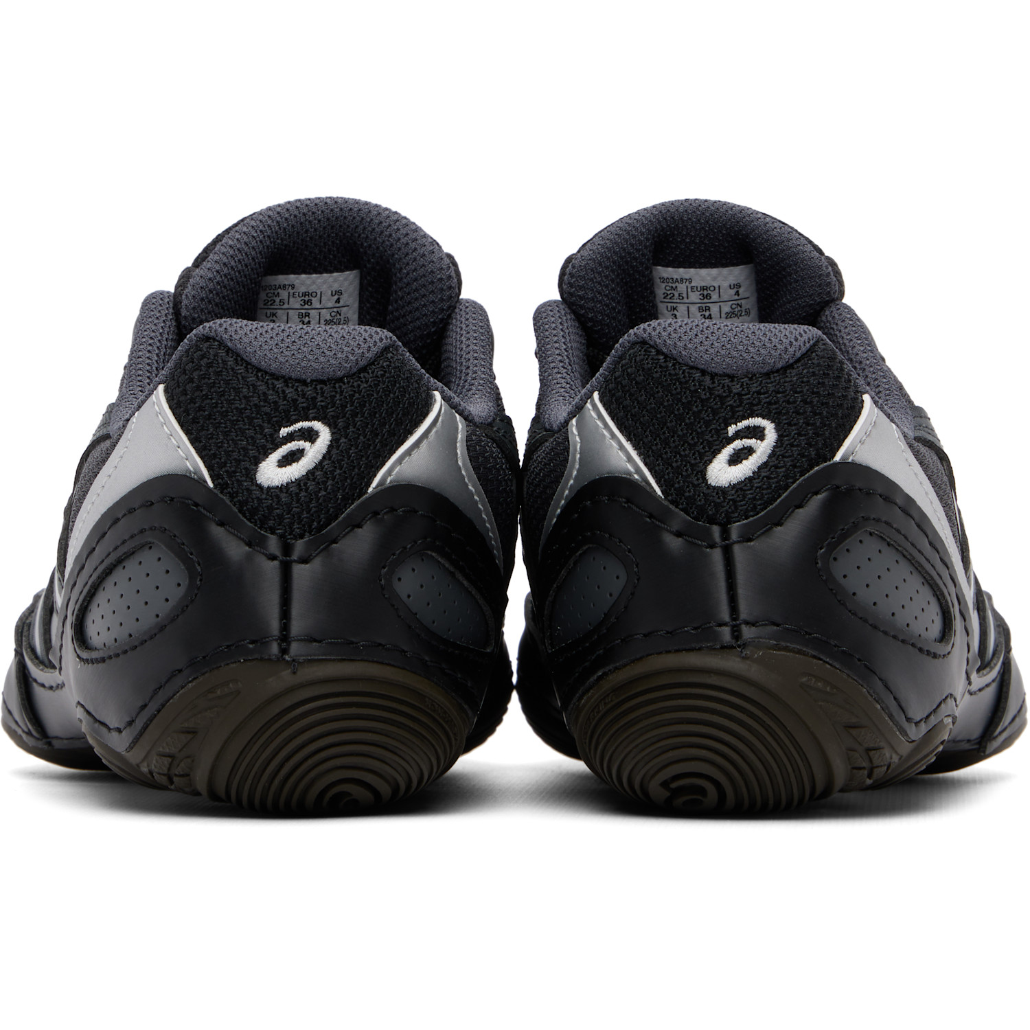  Asics Black & Gray Hypersync Sneakers 