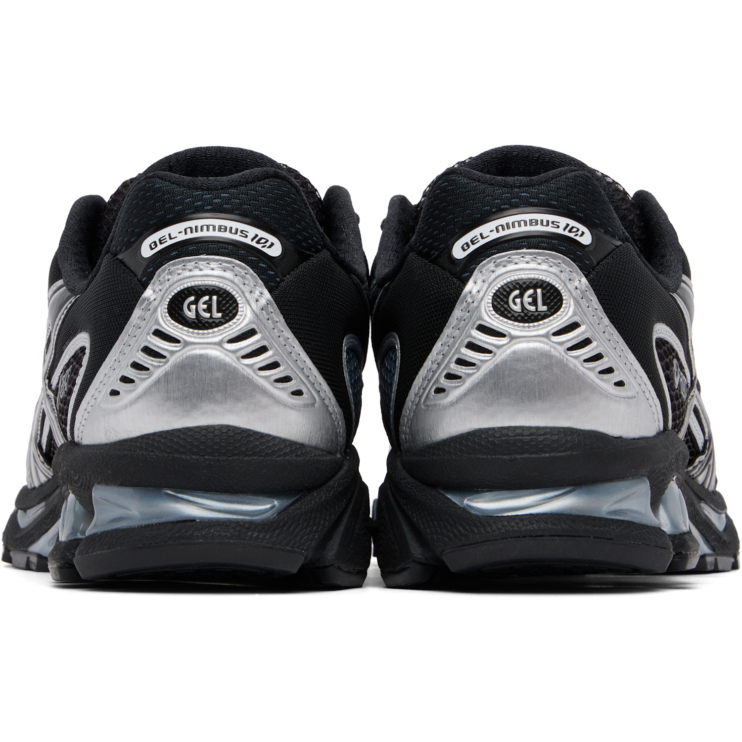  Asics Black & Silver Lttt Edition Gel-nimbus 10.1 Sneakers 