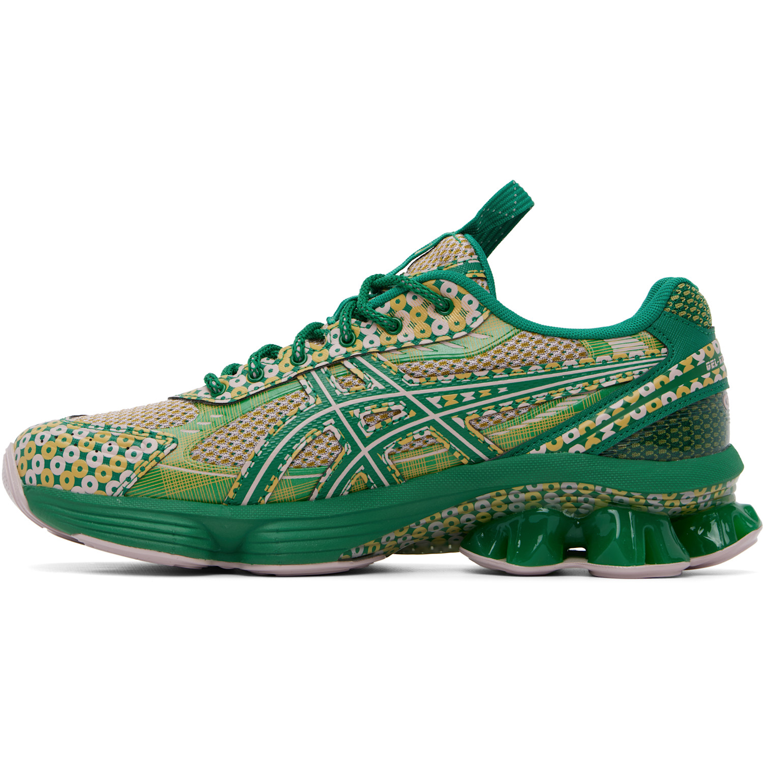  Asics Green Kiko Kostadinov Edition Us7-s Gel-kinetic Fluent Sneakers 