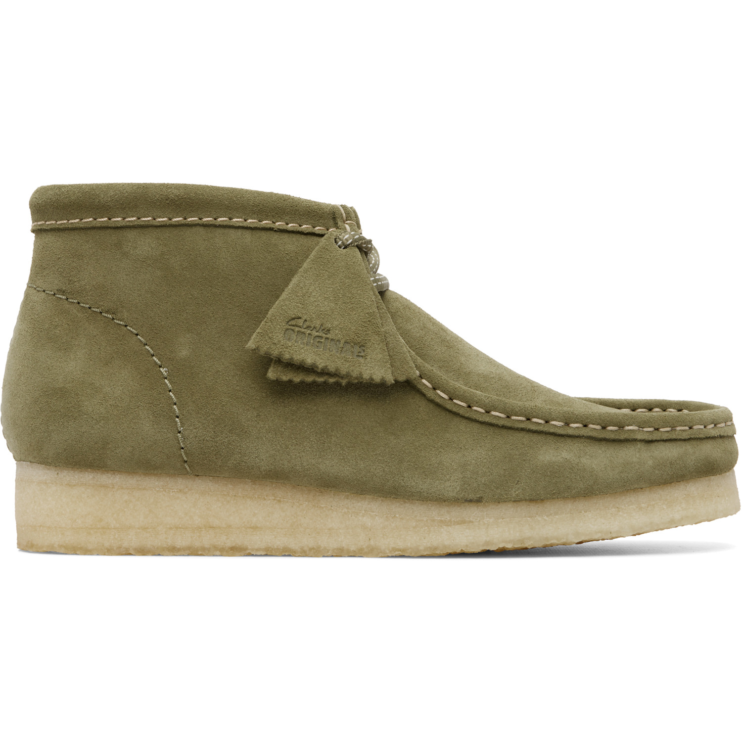 Clarks Originals Khaki Wallabee Desert Boots