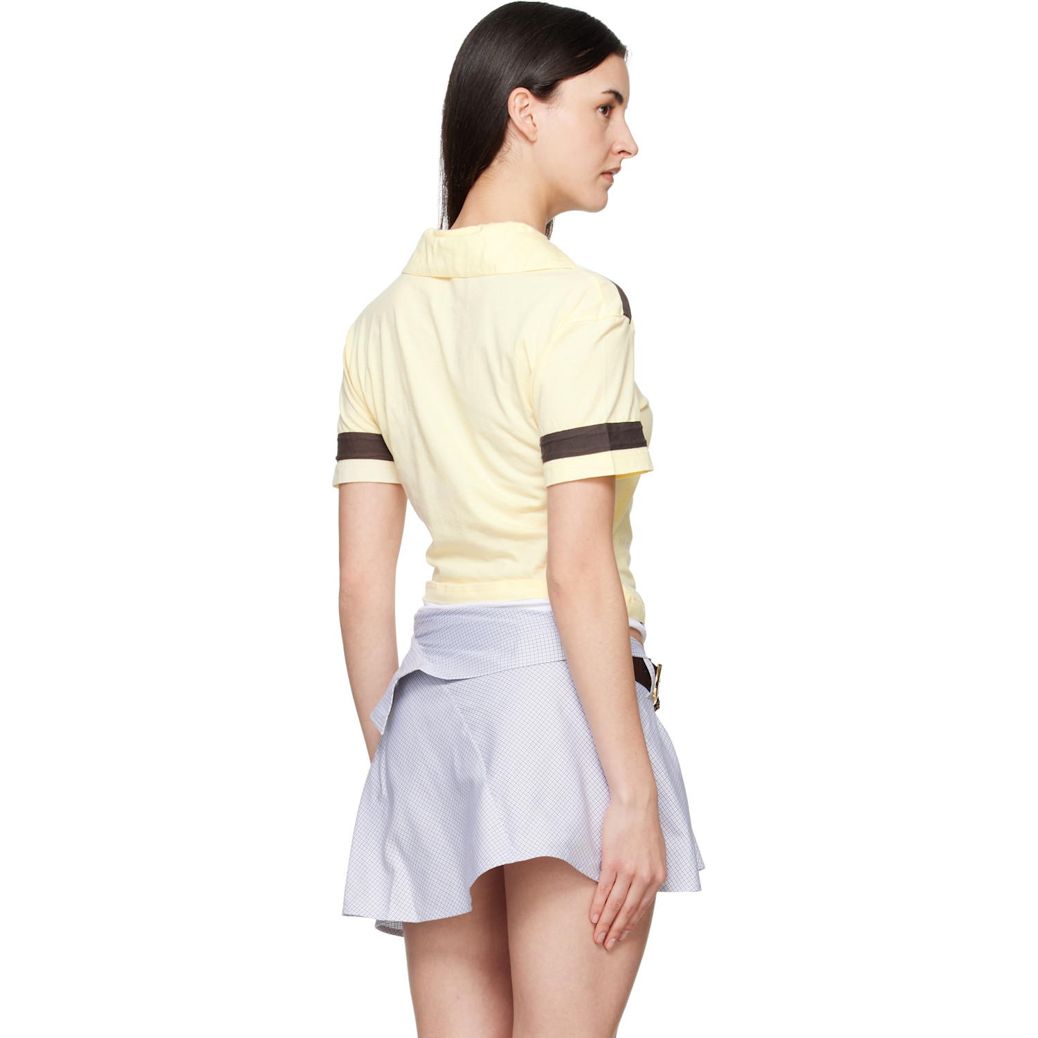  August Barron Yellow Tripple T-shirt 