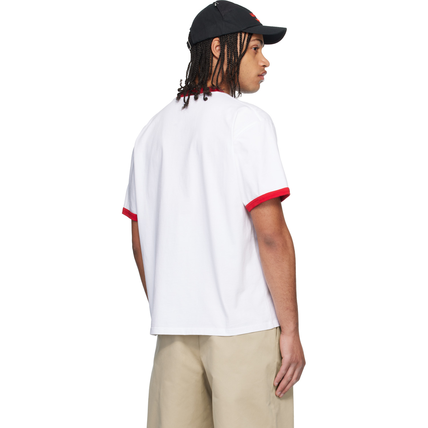 Charles Jeffrey Loverboy White Logo T-shirt 