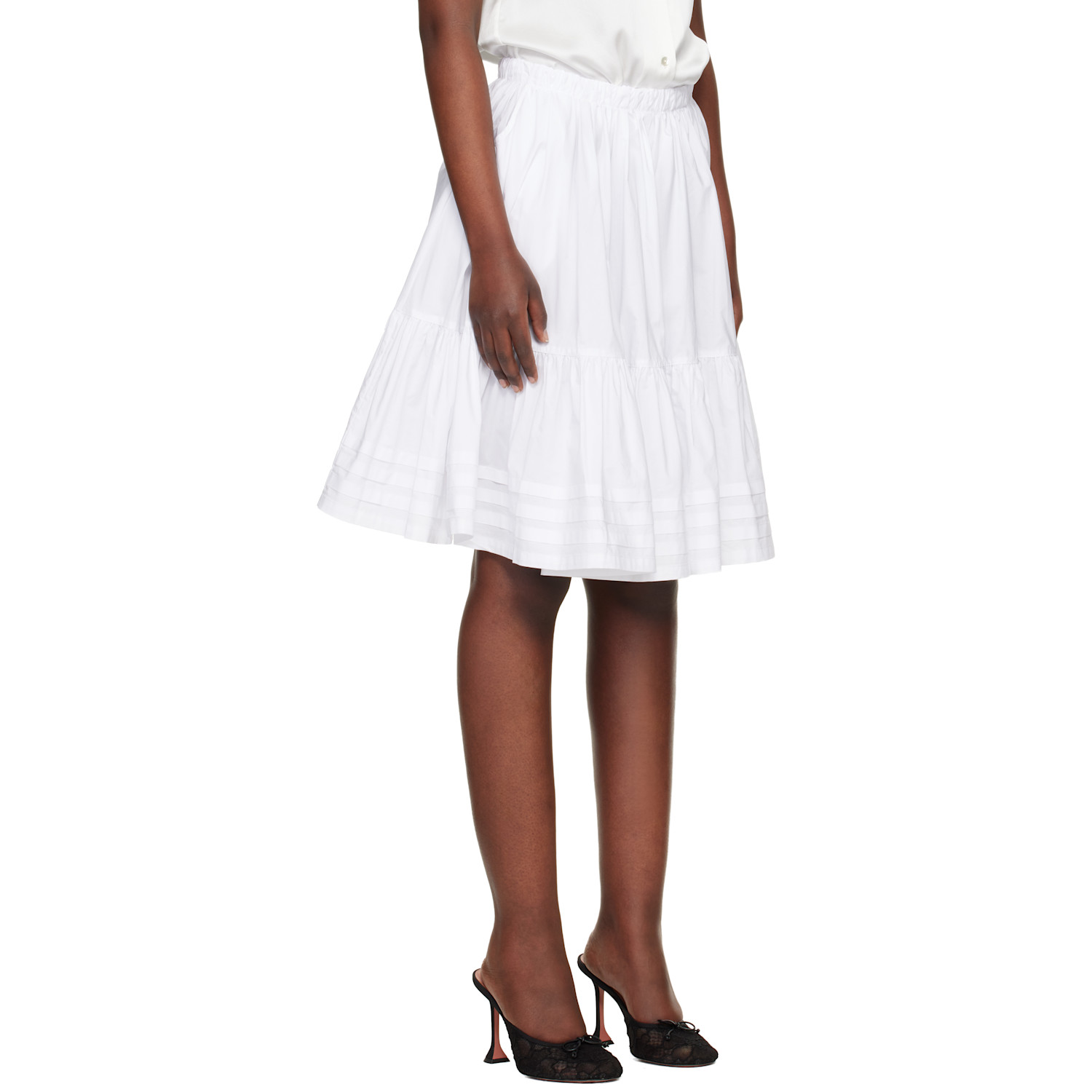  Hai White Ida Miniskirt 