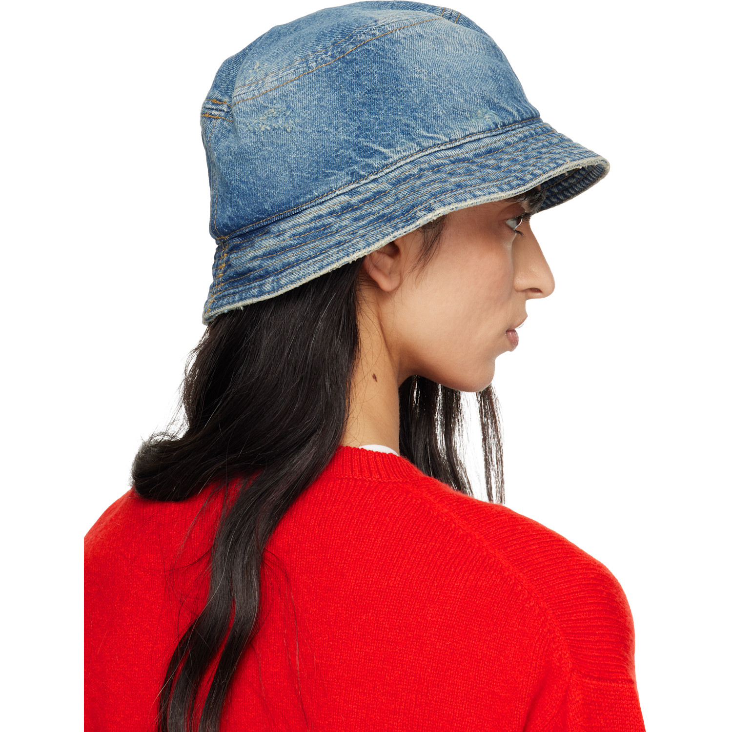  Carhartt Work In Progress Blue Aden Bucket Hat 