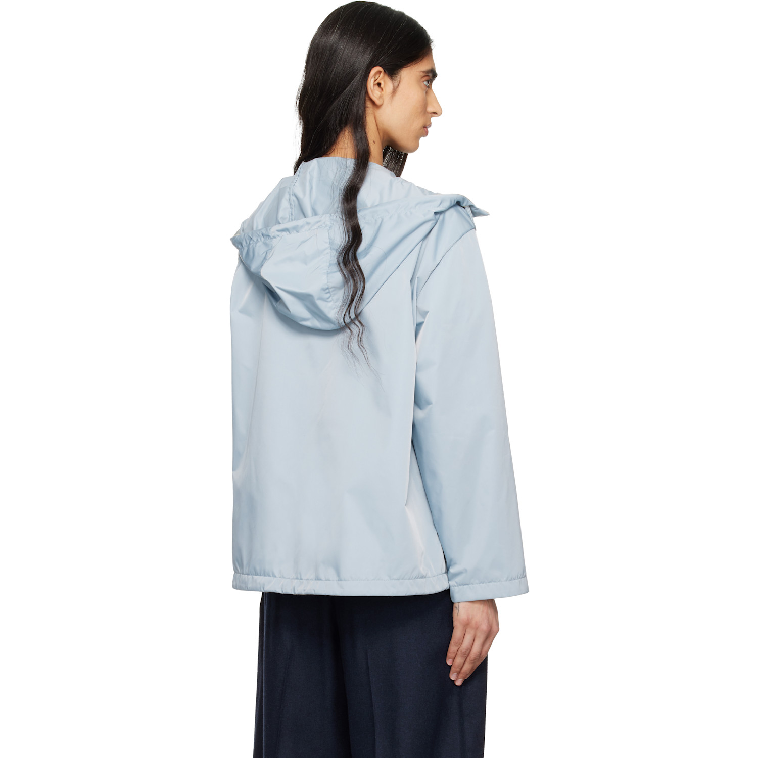  Moncler Blue Cassiopea Hooded Jacket 
