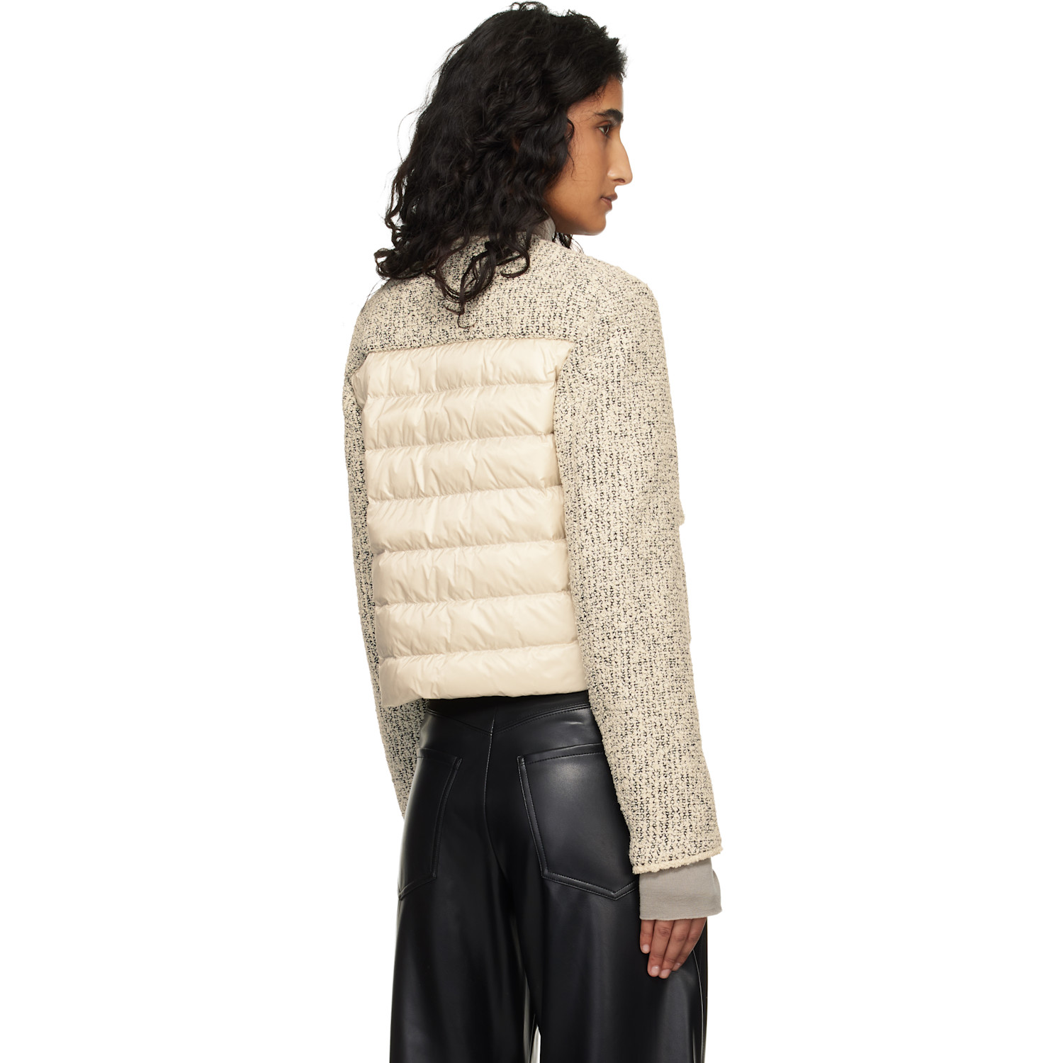  Moncler Off-white Dauphine Down Jacket 