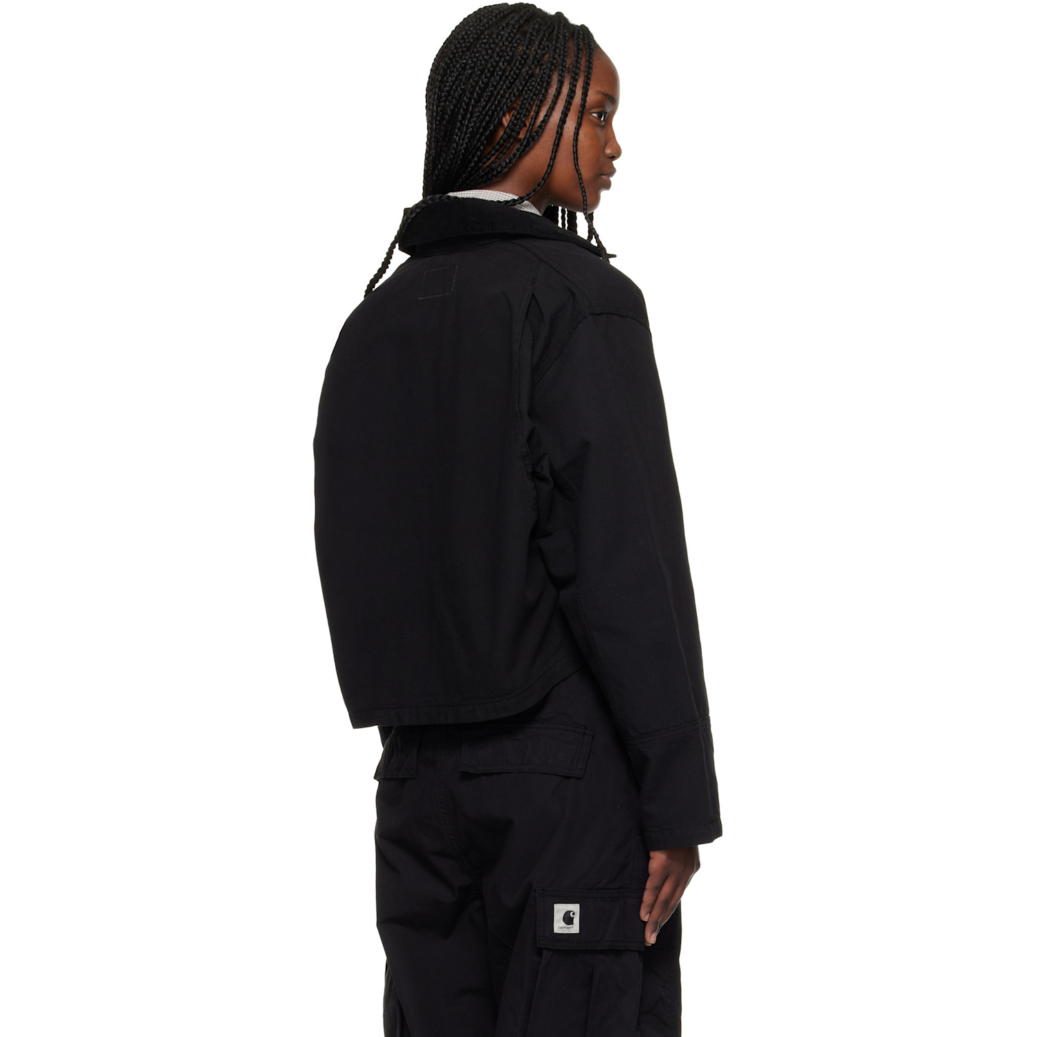  Carhartt Work In Progress Black Prescott Jacket 