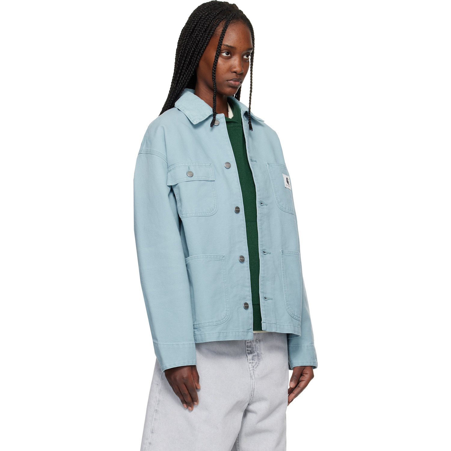  Carhartt Work In Progress Blue Og Michigan Jacket 