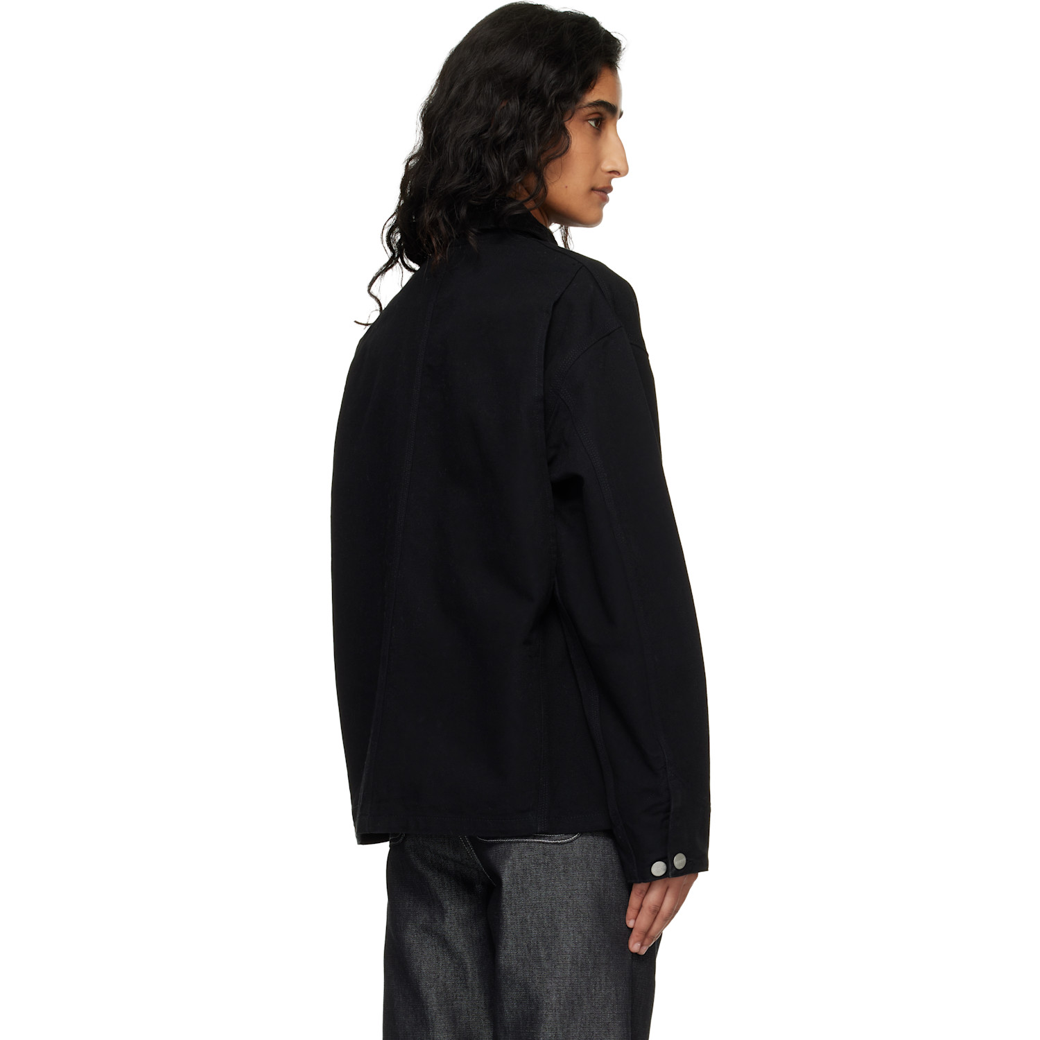  Carhartt Work In Progress Black Og Michigan Coat 
