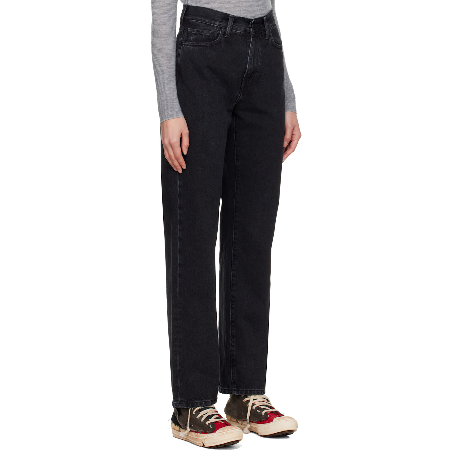  Carhartt Work In Progress Black Noxon Jeans 