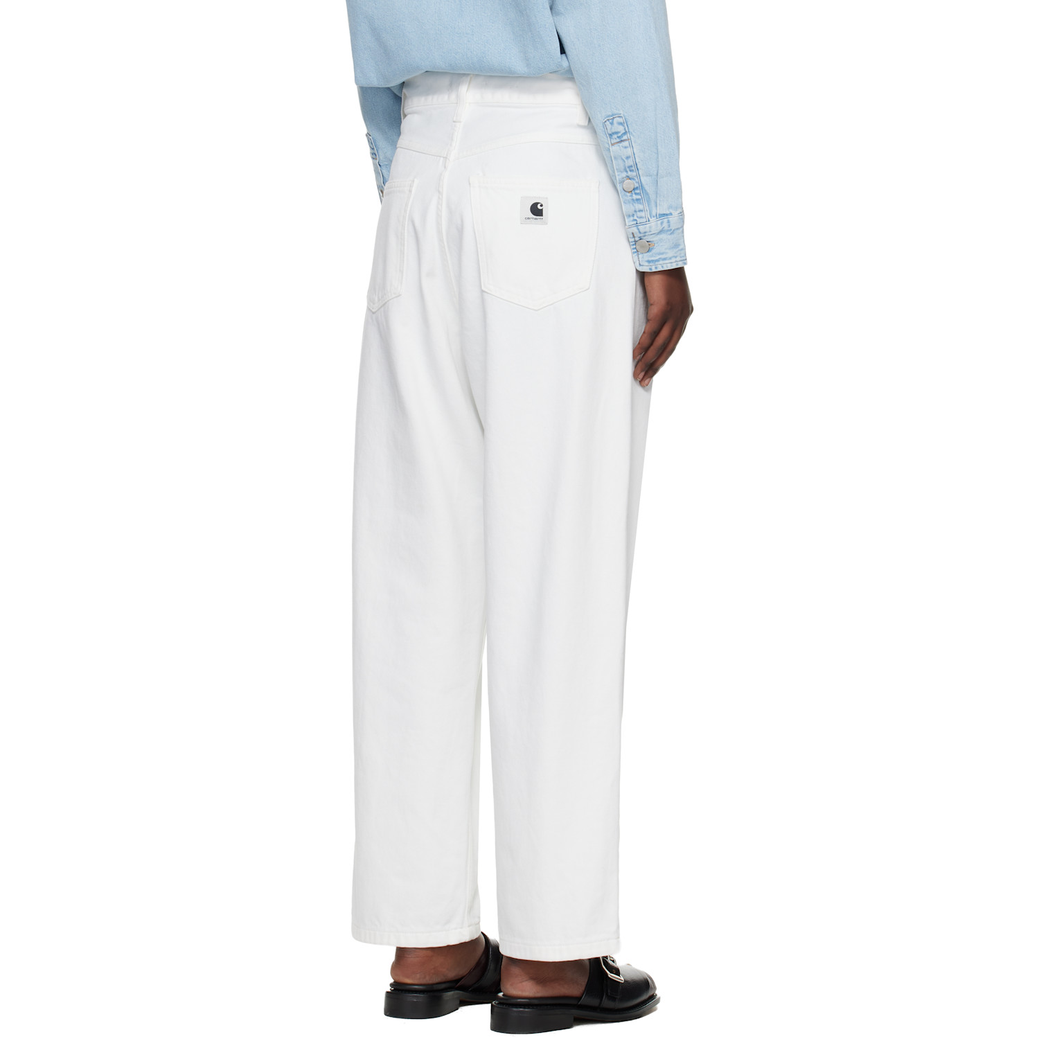  Carhartt Work In Progress White Brandon Jeans 