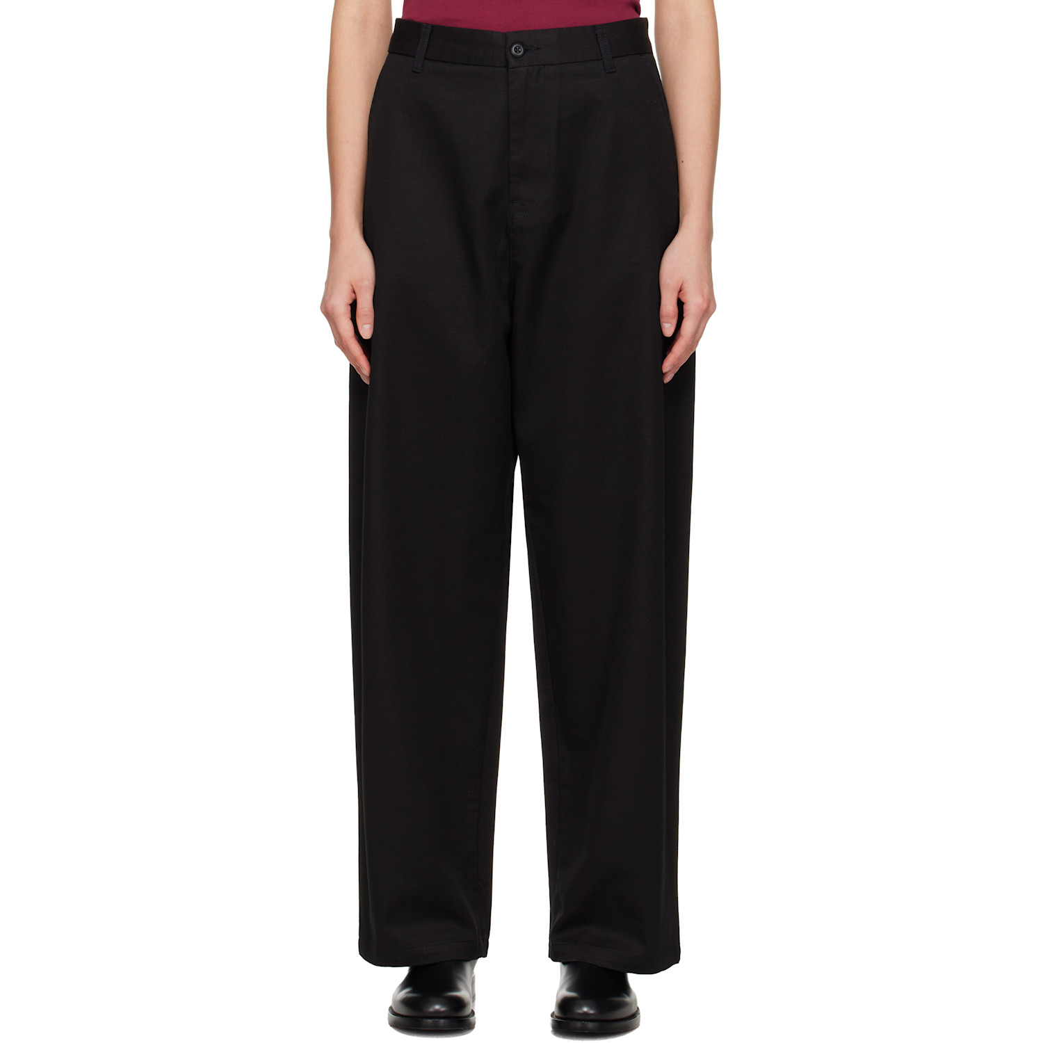 Carhartt Work In Progress Black Brady Trousers