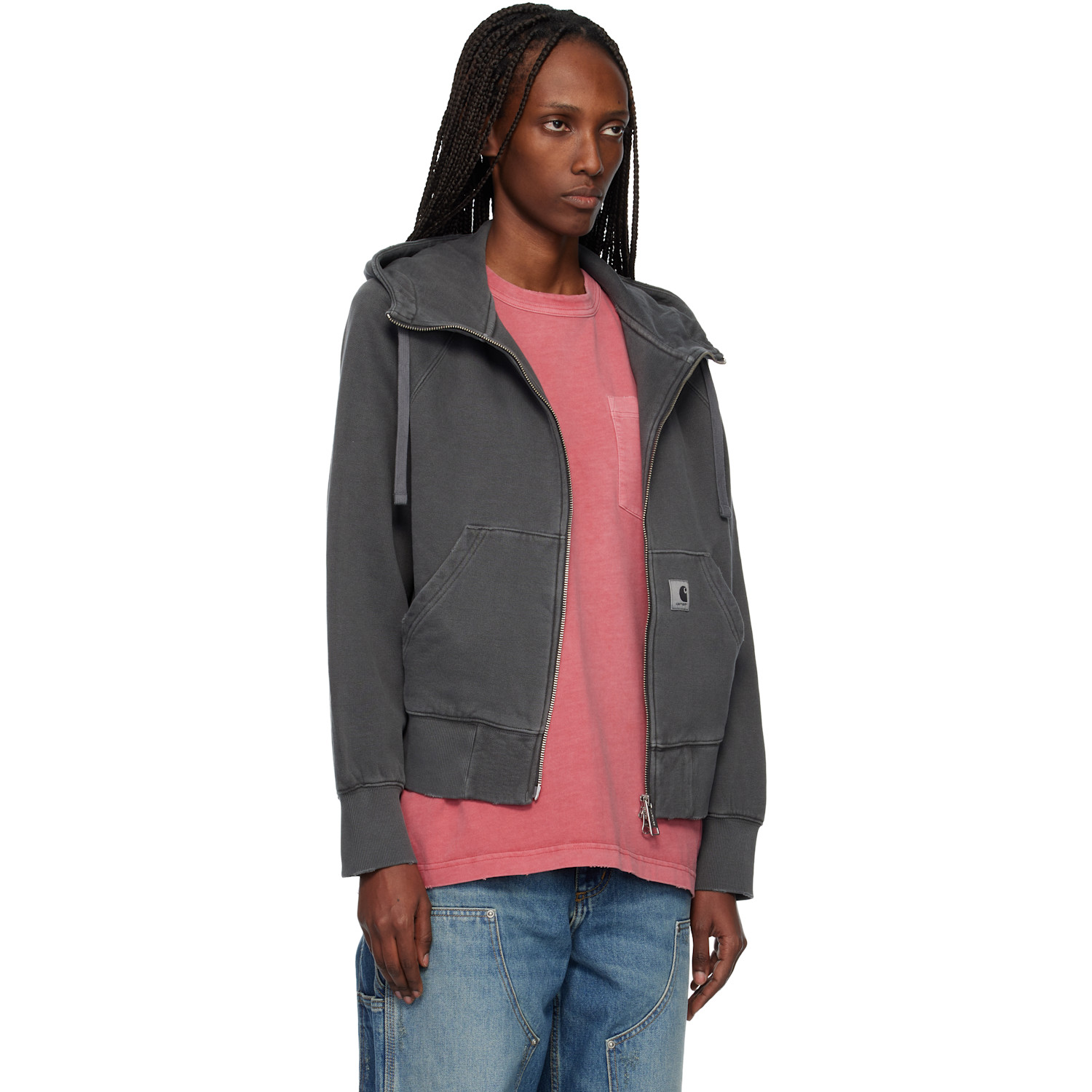 Carhartt Work In Progress Black Torion Hoodie 