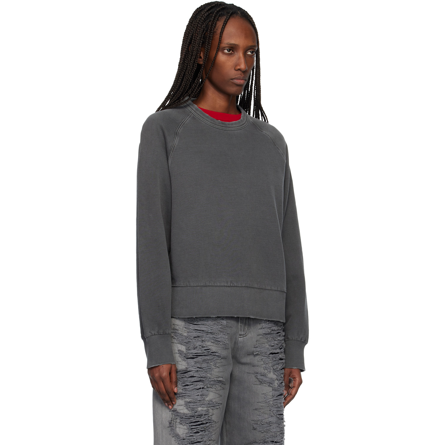  Carhartt Work In Progress Black Torion Sweatshirt 
