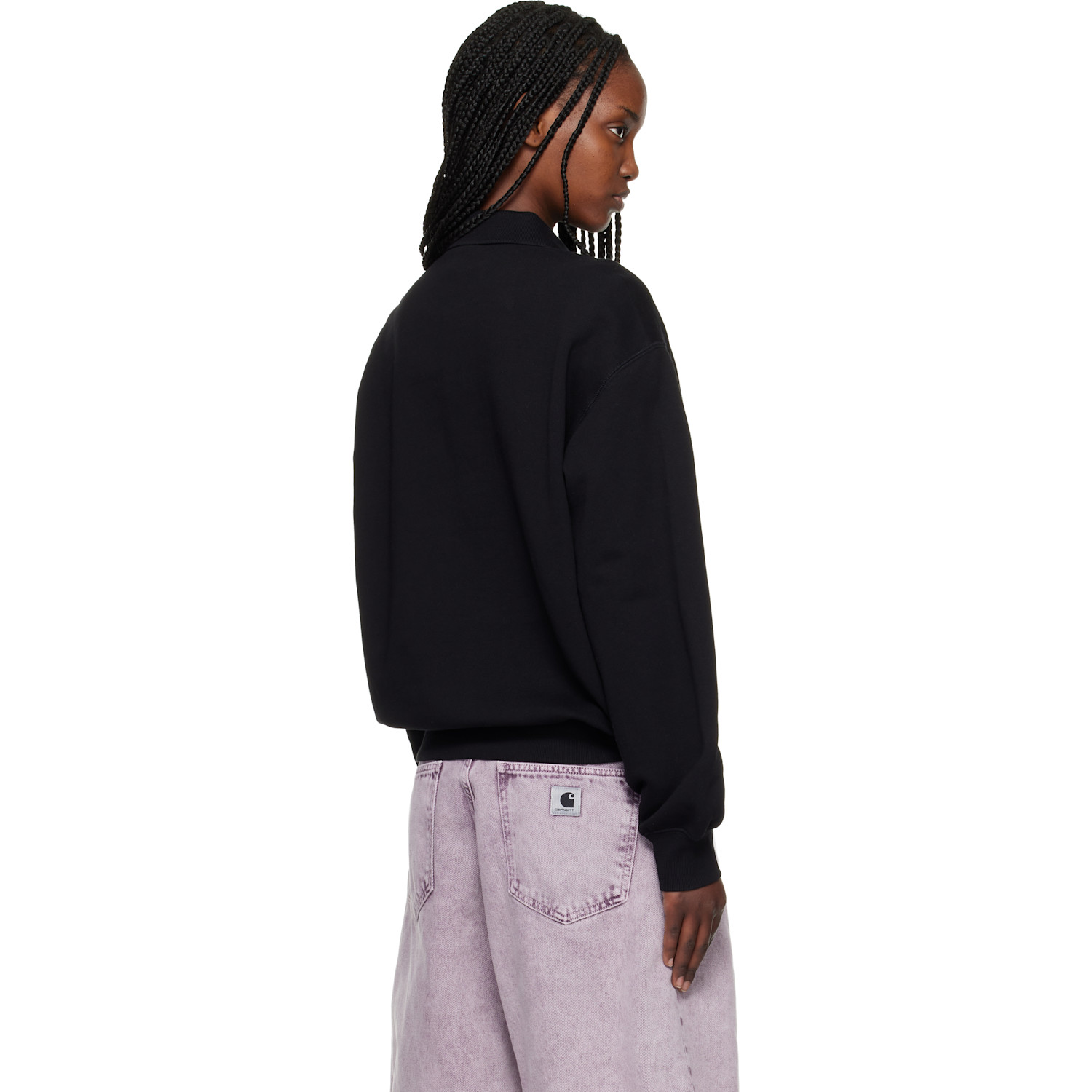  Carhartt Work In Progress Black Wip Label Polo 