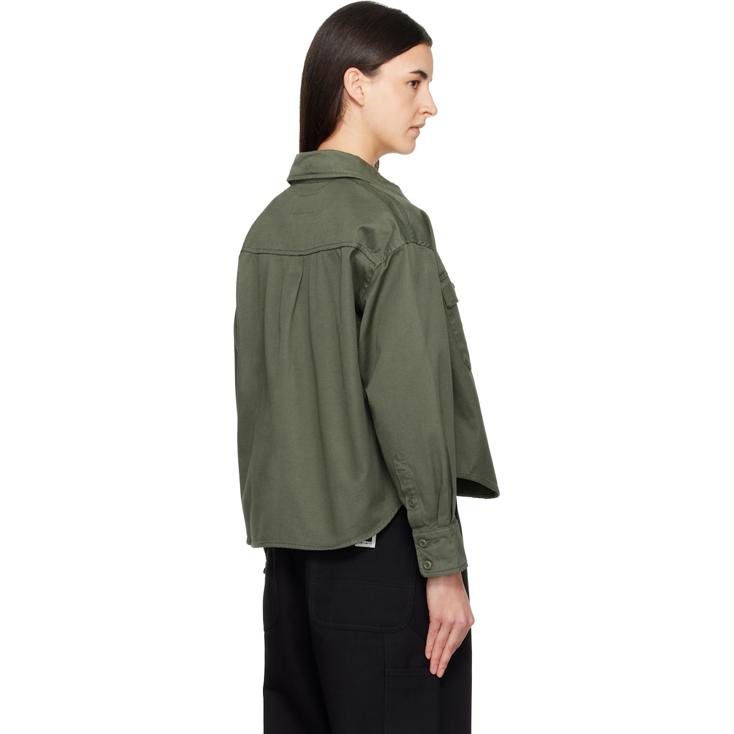  Carhartt Work In Progress Green Kelly Shirt 