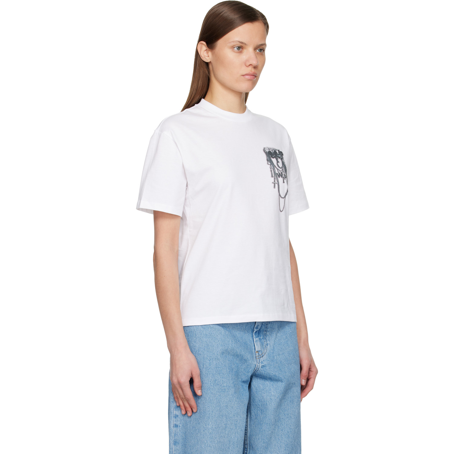  Carhartt Work In Progress White Inverted Charm T-shirt 