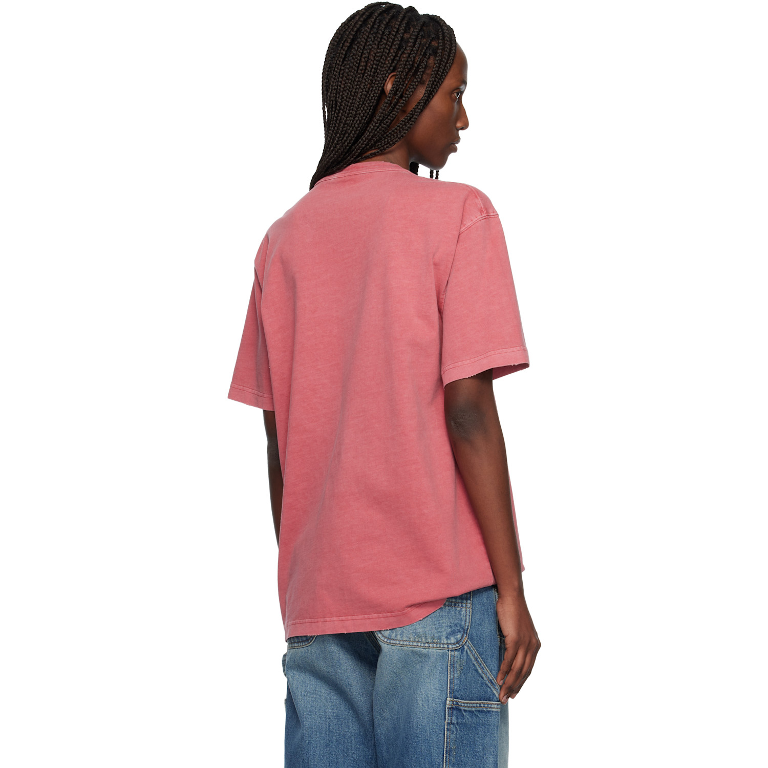  Carhartt Work In Progress Red Torion Pocket T-shirt 