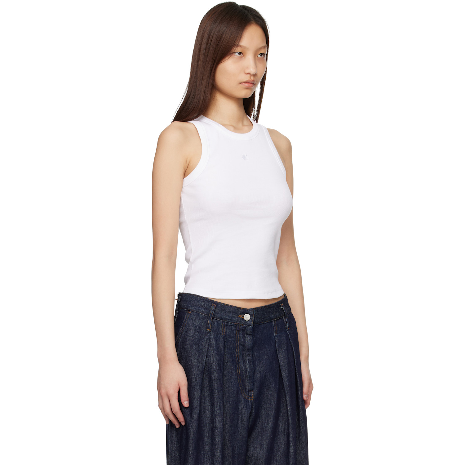  Carhartt Work In Progress White Philips Tank Top 