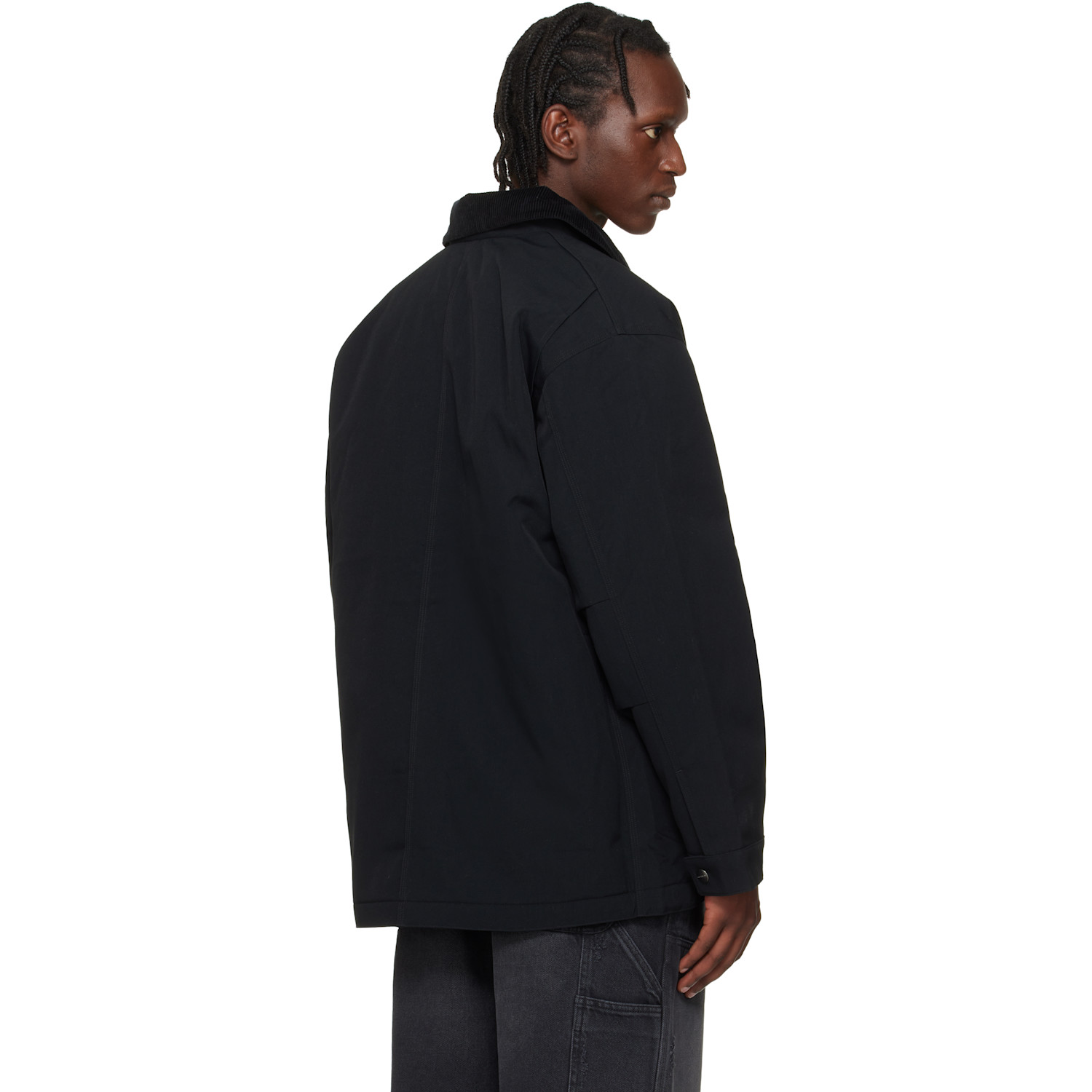  Carhartt Work In Progress Black Adair Coat 