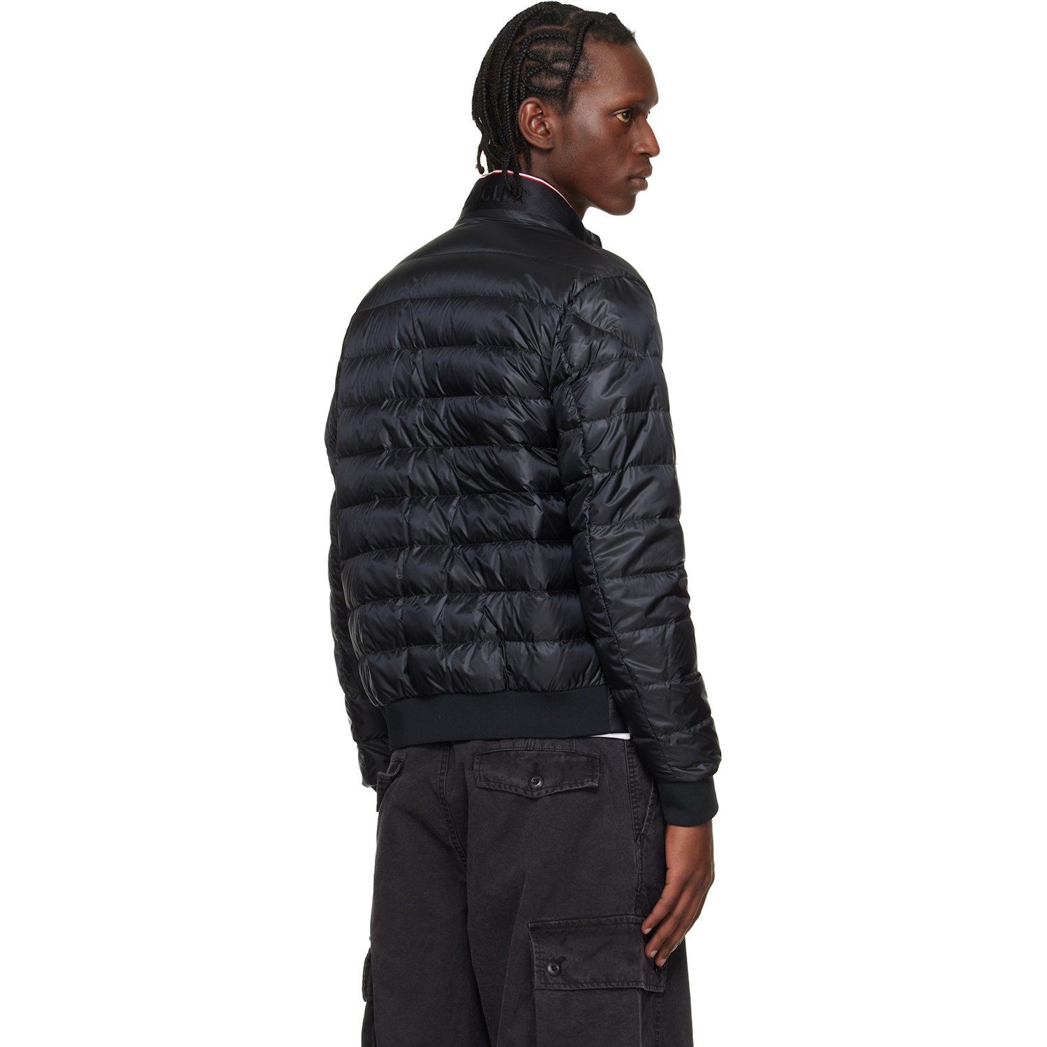  Moncler Black Rigel Short Down Jacket 