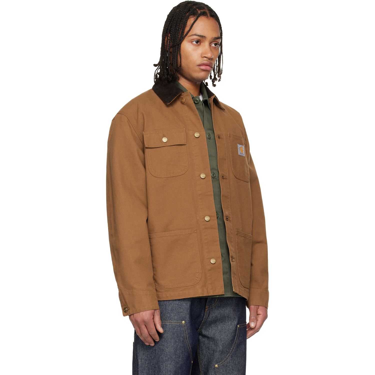  Carhartt Work In Progress Tan Michigan Jacket 
