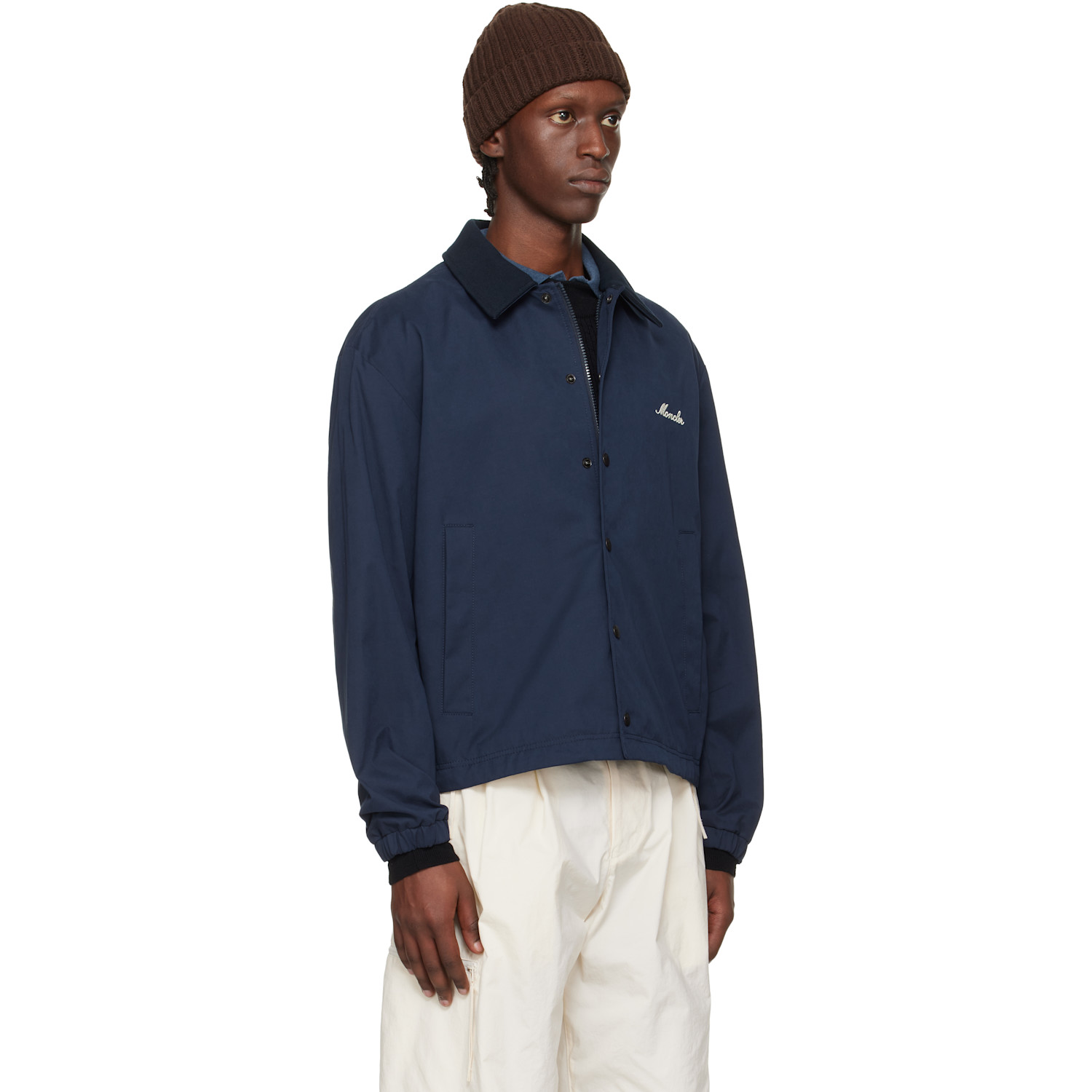  Moncler Navy Arinell Shirt Jacket 