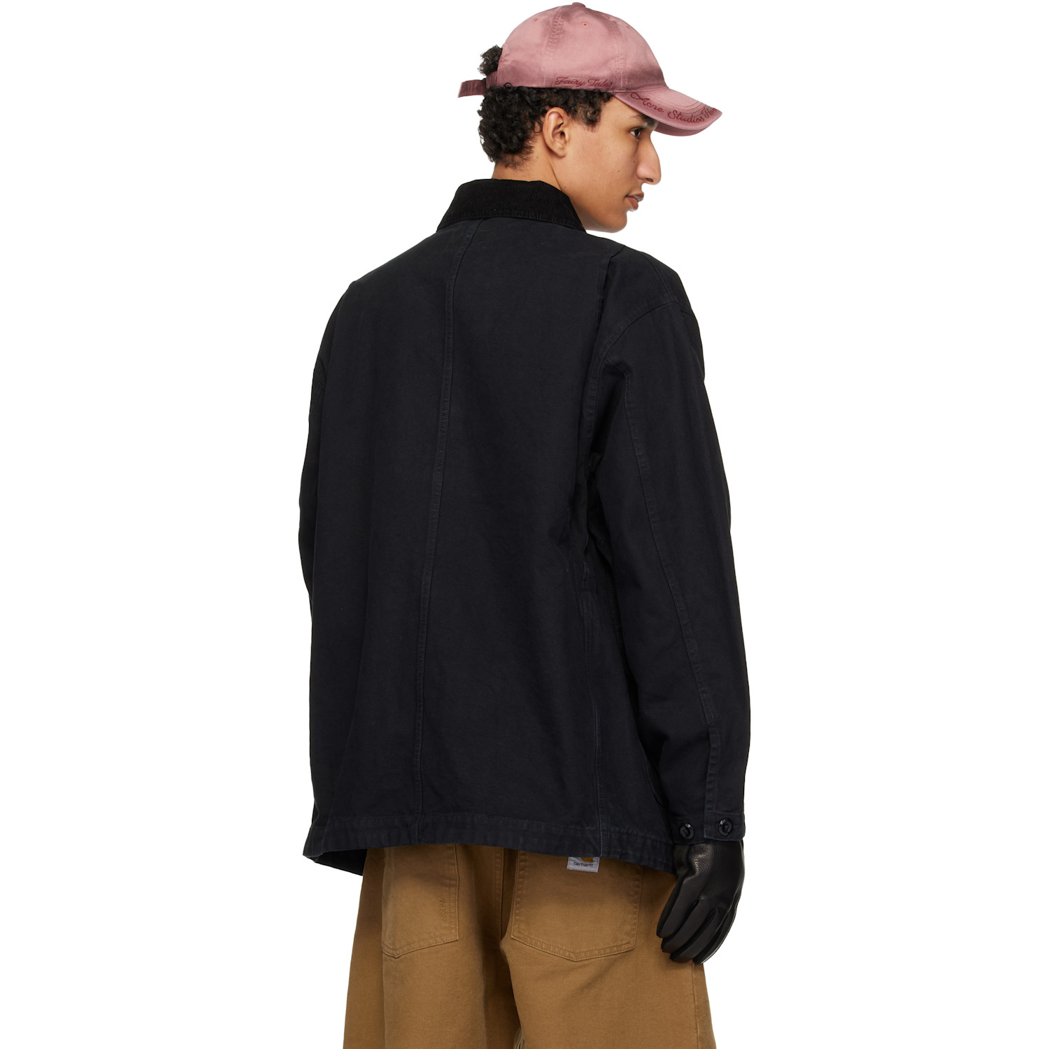  Carhartt Work In Progress Black Prescott Jacket 